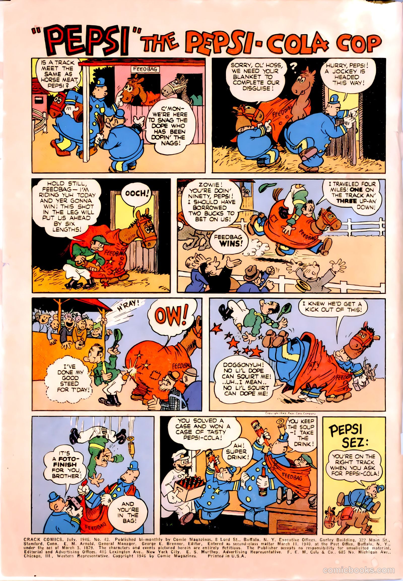 Crack Comics #43 (1946) — page 2
