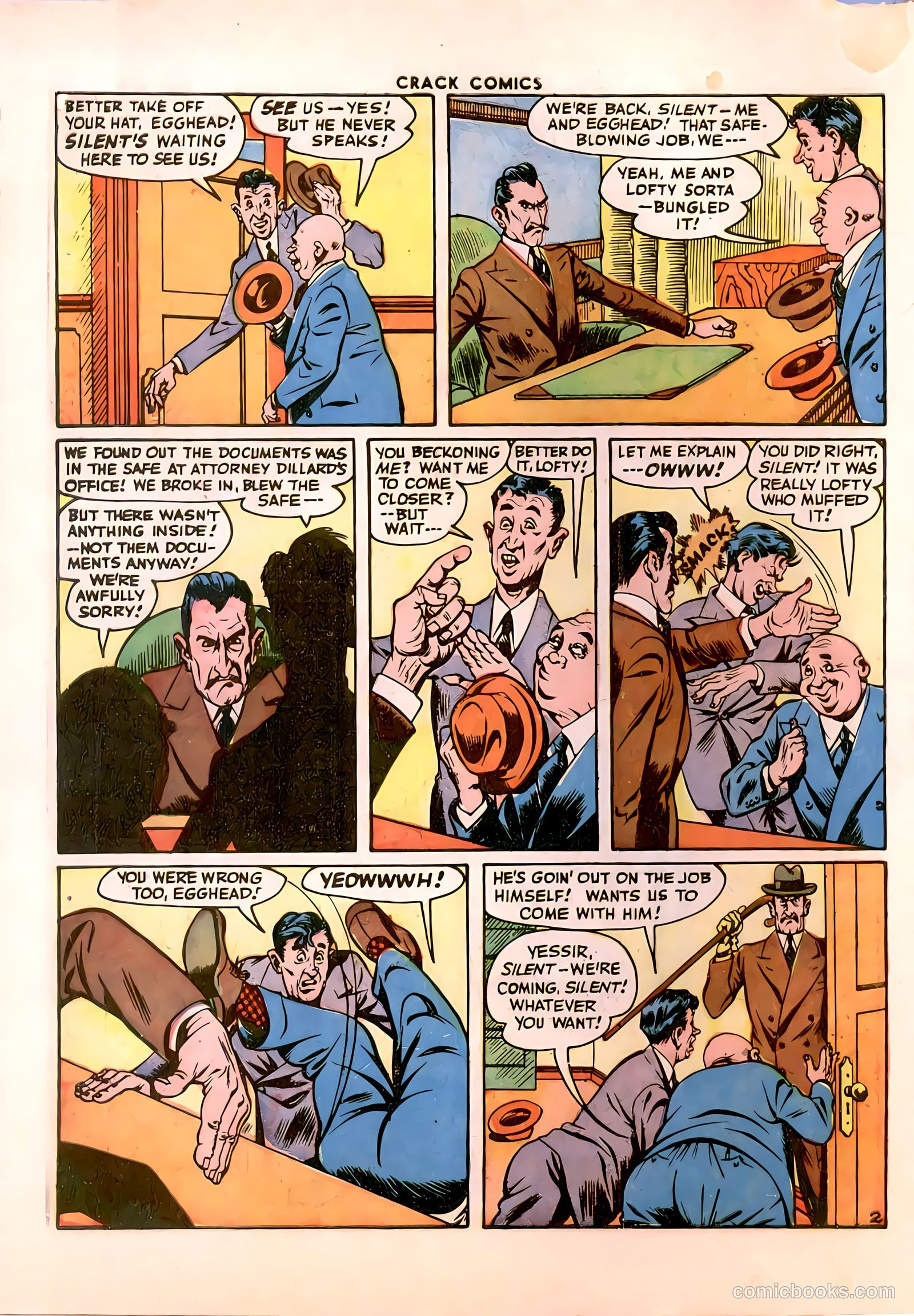 Crack Comics #43 (1946) — page 4