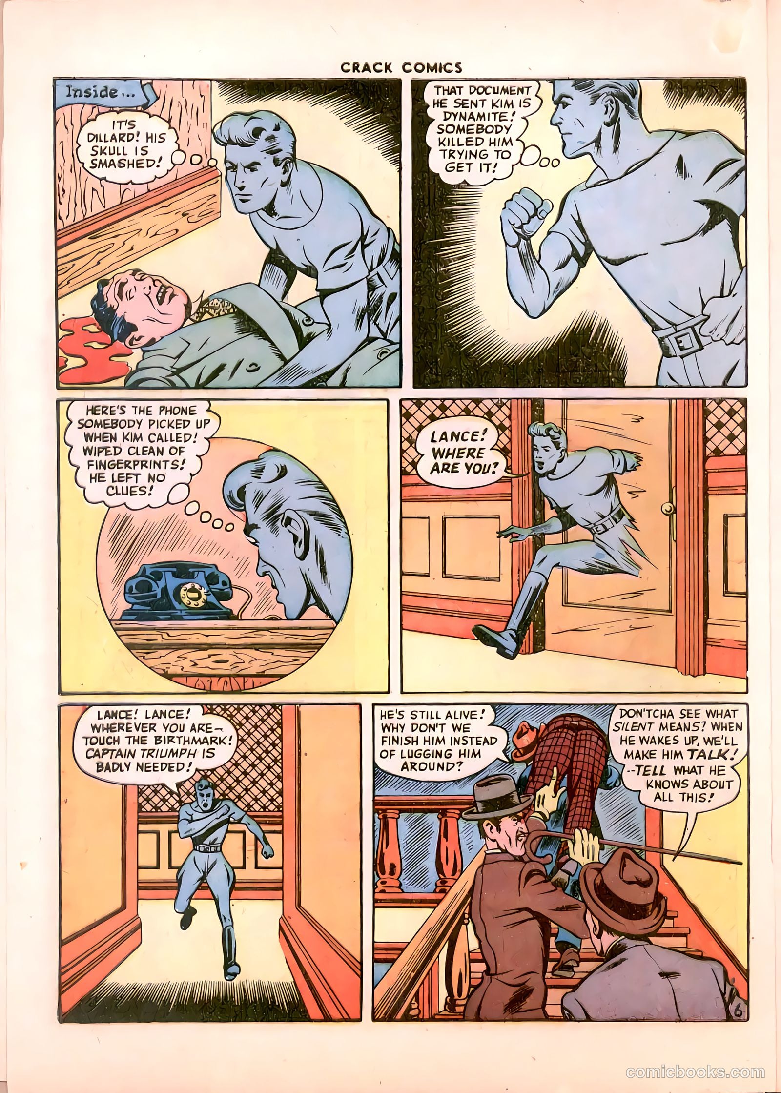 Crack Comics #43 (1946) — page 8