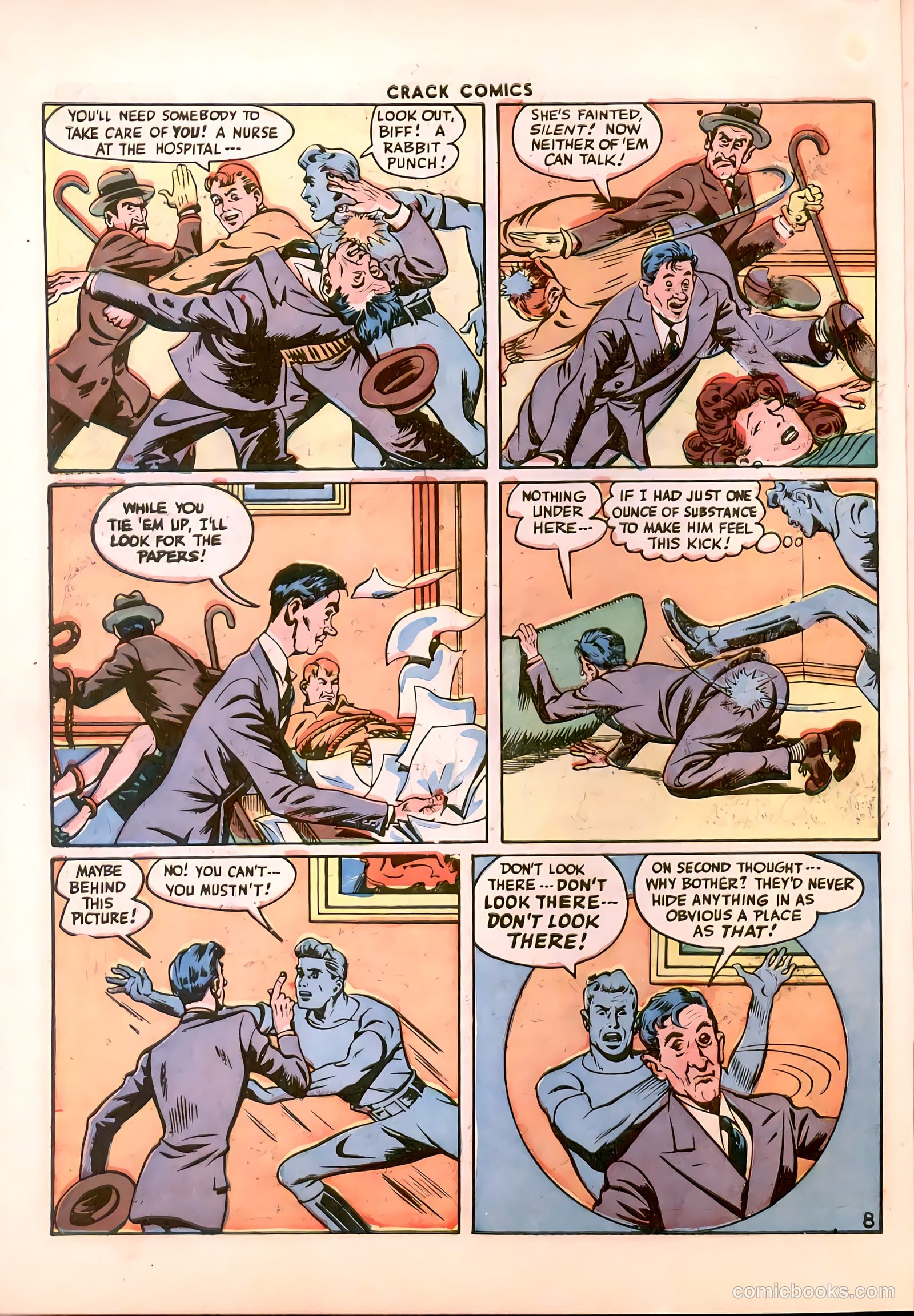 Crack Comics #43 (1946) — page 10