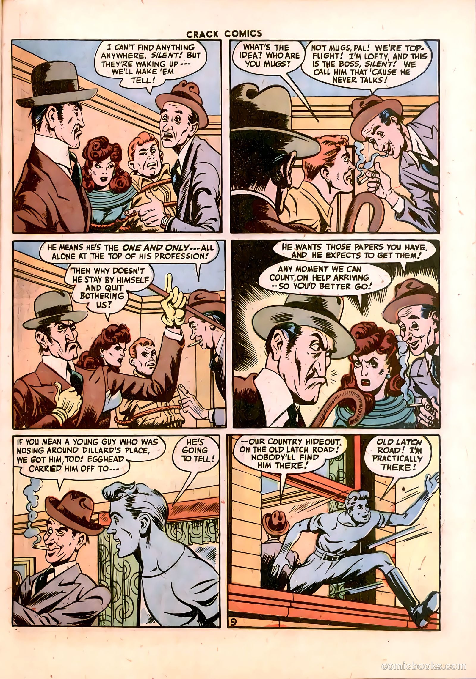 Crack Comics #43 (1946) — page 11