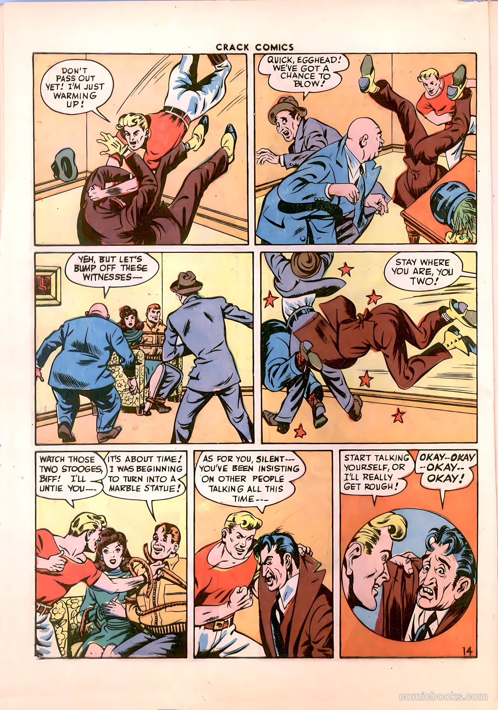 Crack Comics #43 (1946) — page 16