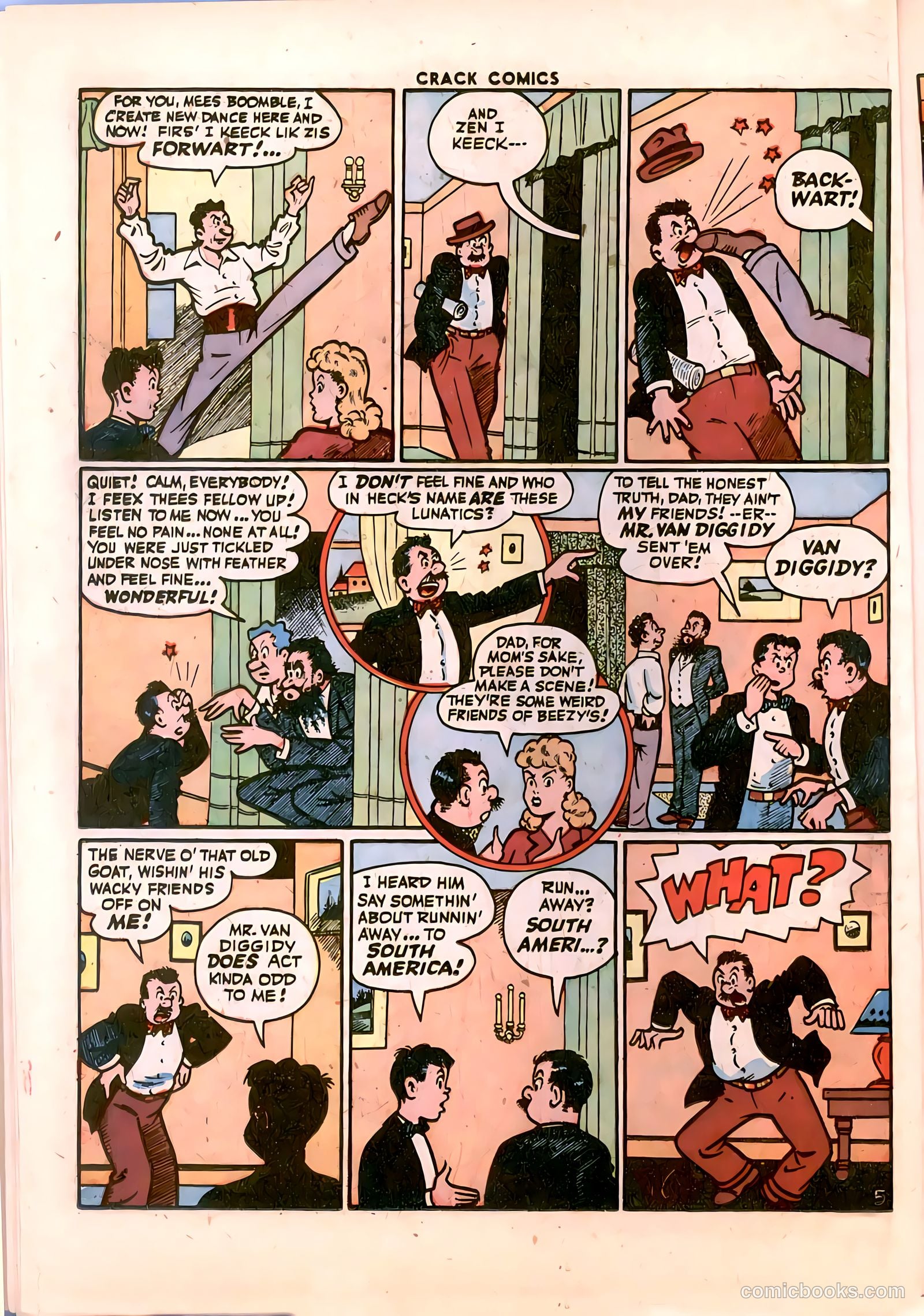 Crack Comics #43 (1946) — page 22