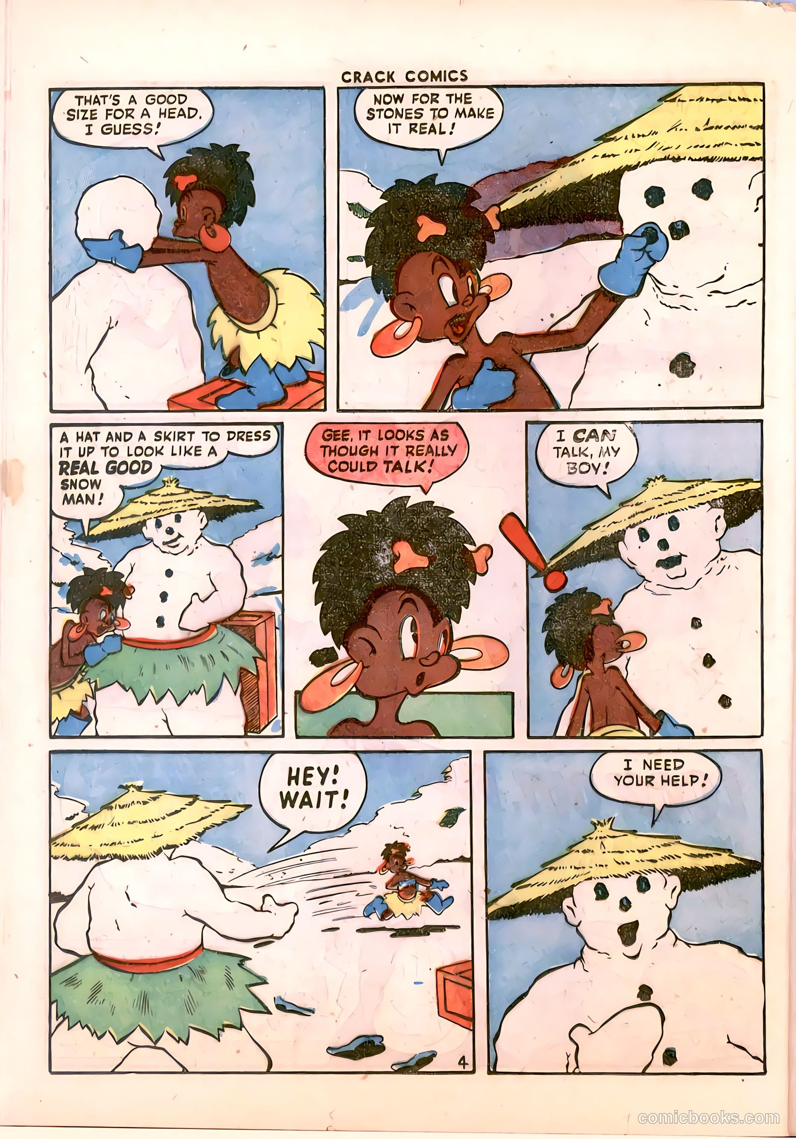 Crack Comics #43 (1946) — page 40