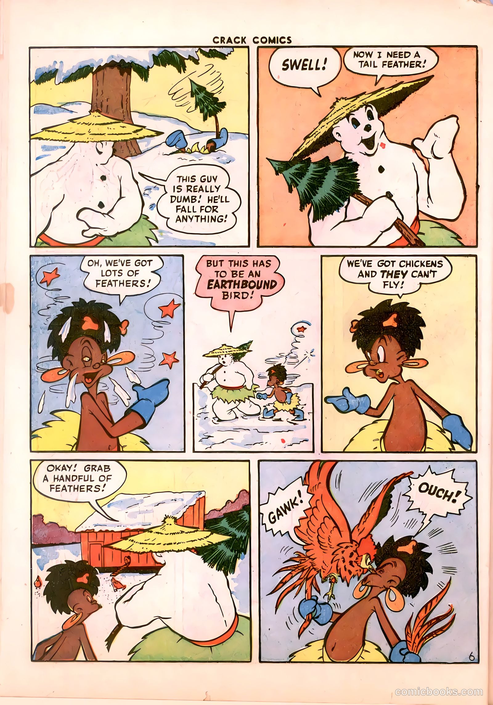 Crack Comics #43 (1946) — page 42