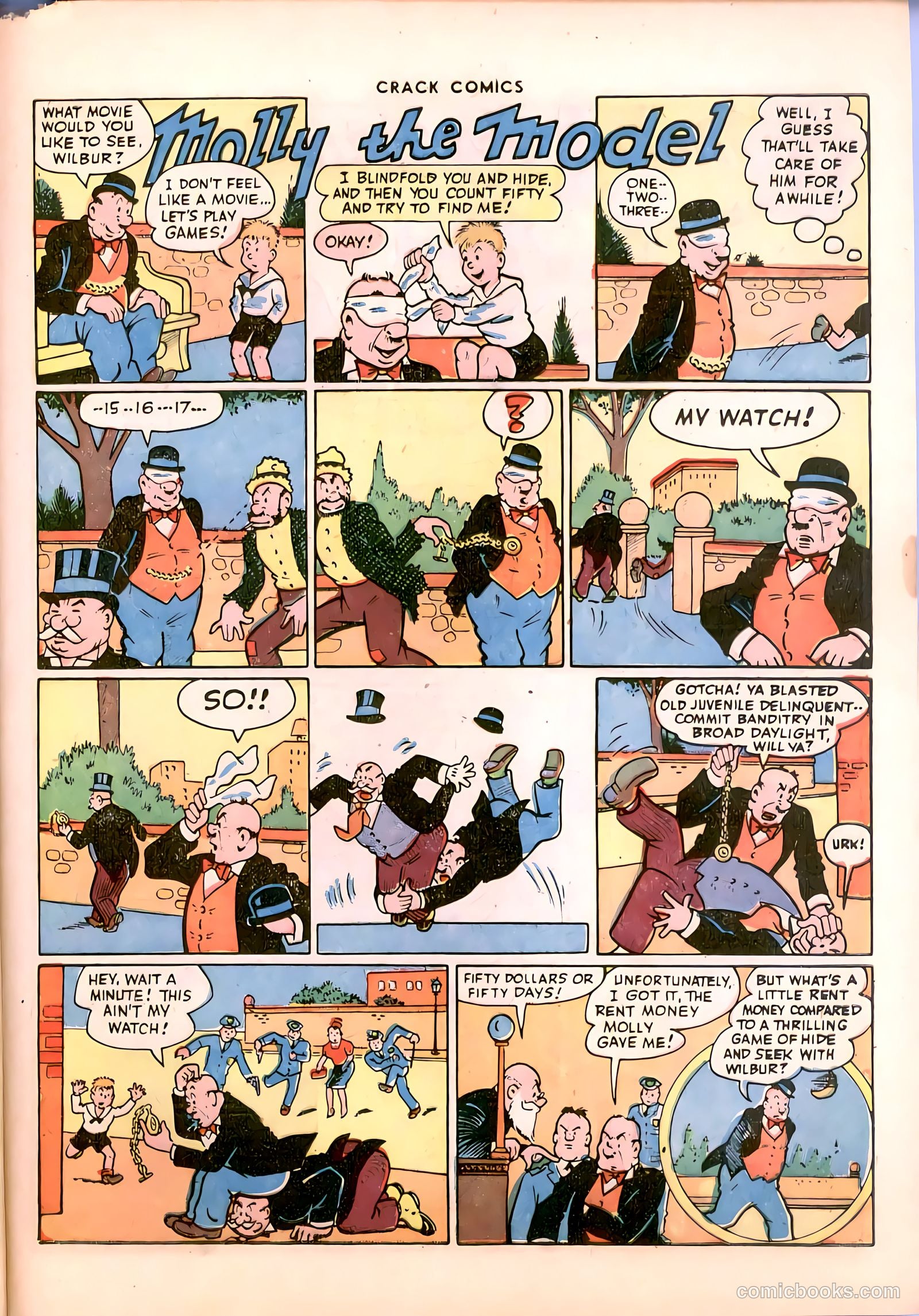 Crack Comics #43 (1946) — page 45