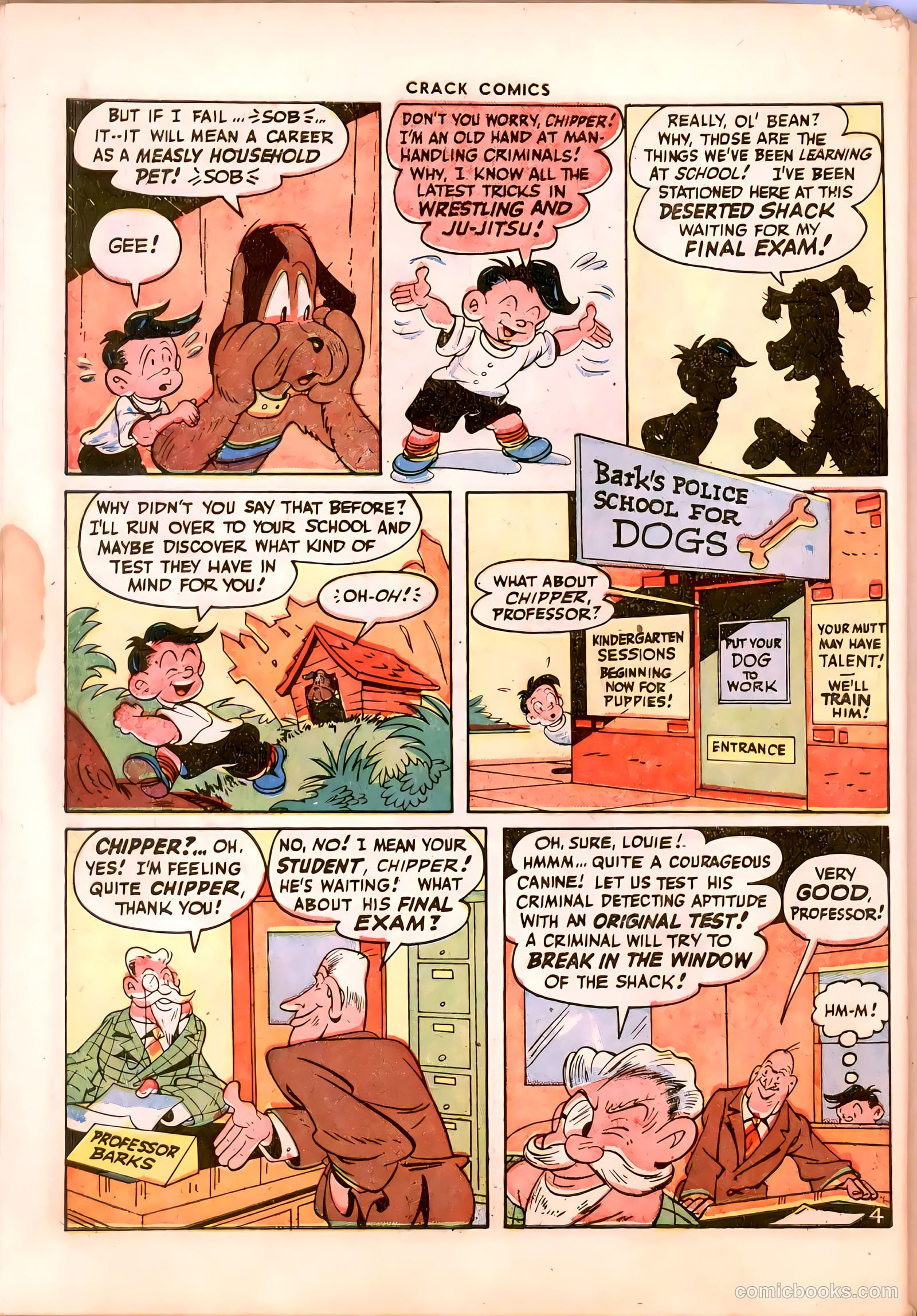 Crack Comics #43 (1946) — page 54