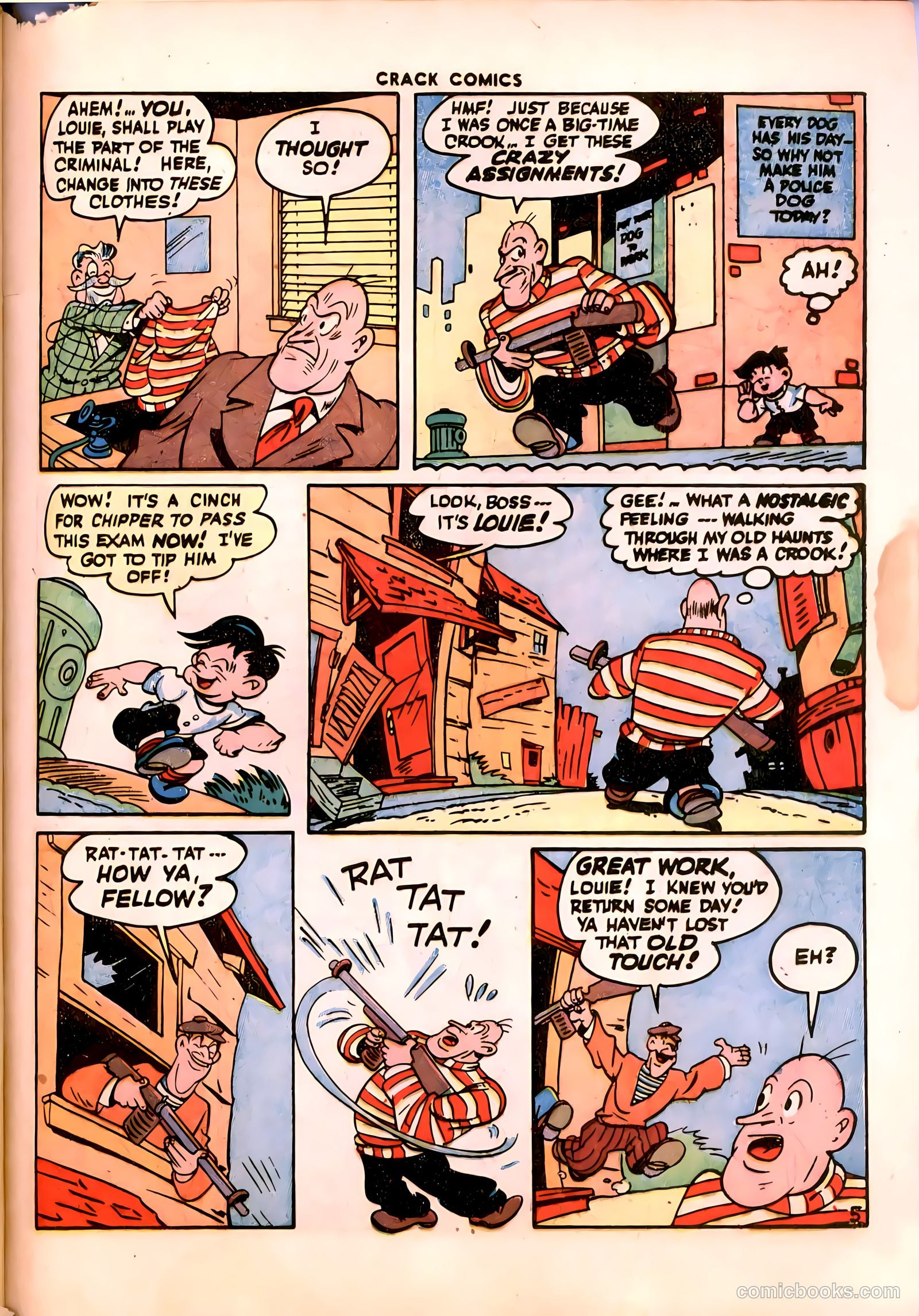 Crack Comics #43 (1946) — page 55