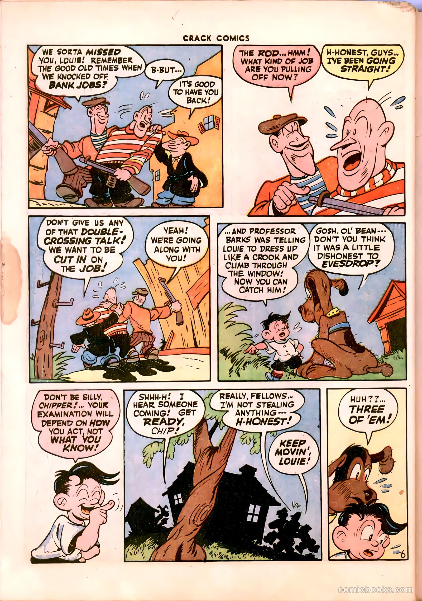 Crack Comics #43 (1946) — page 56