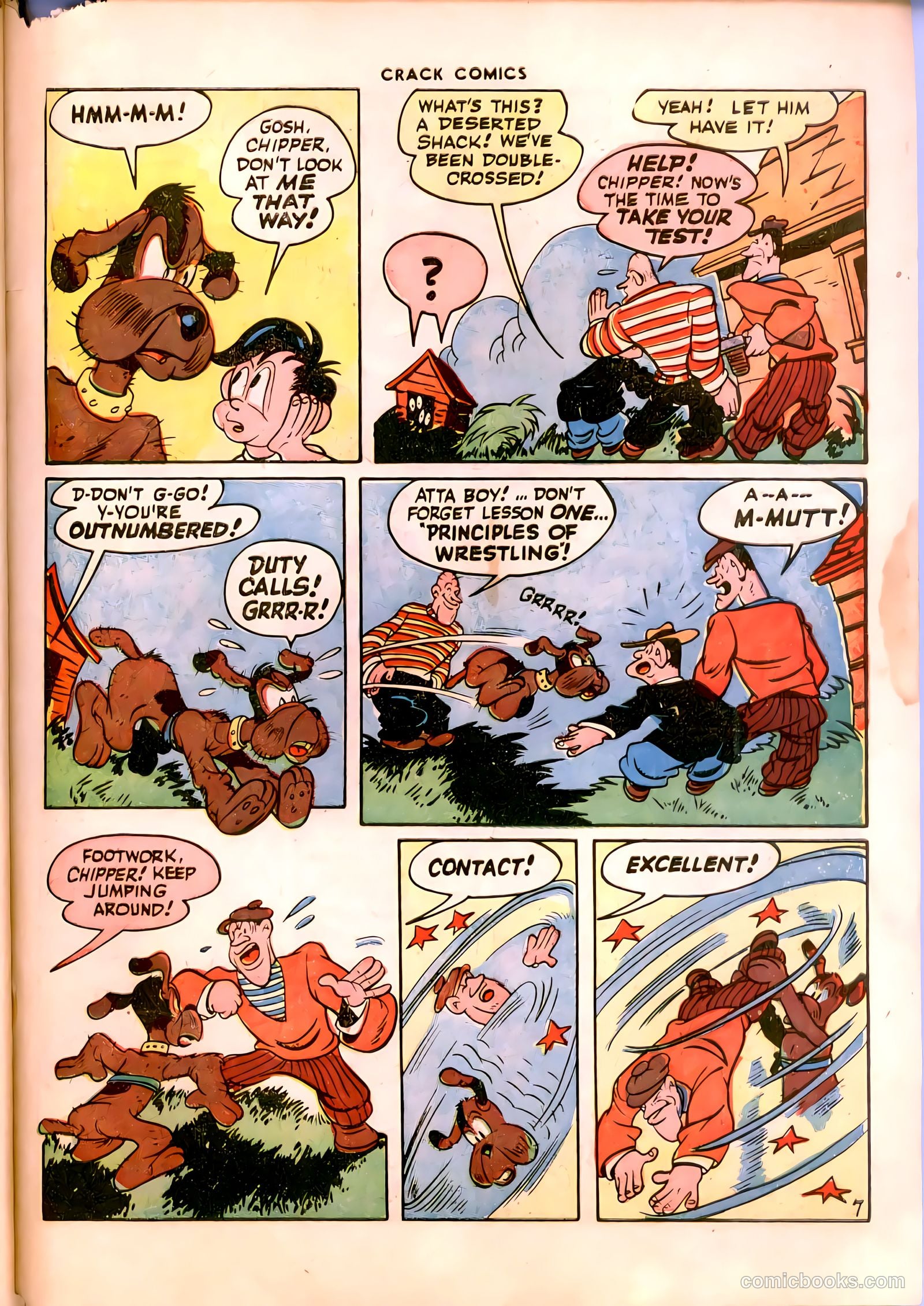 Crack Comics #43 (1946) — page 57