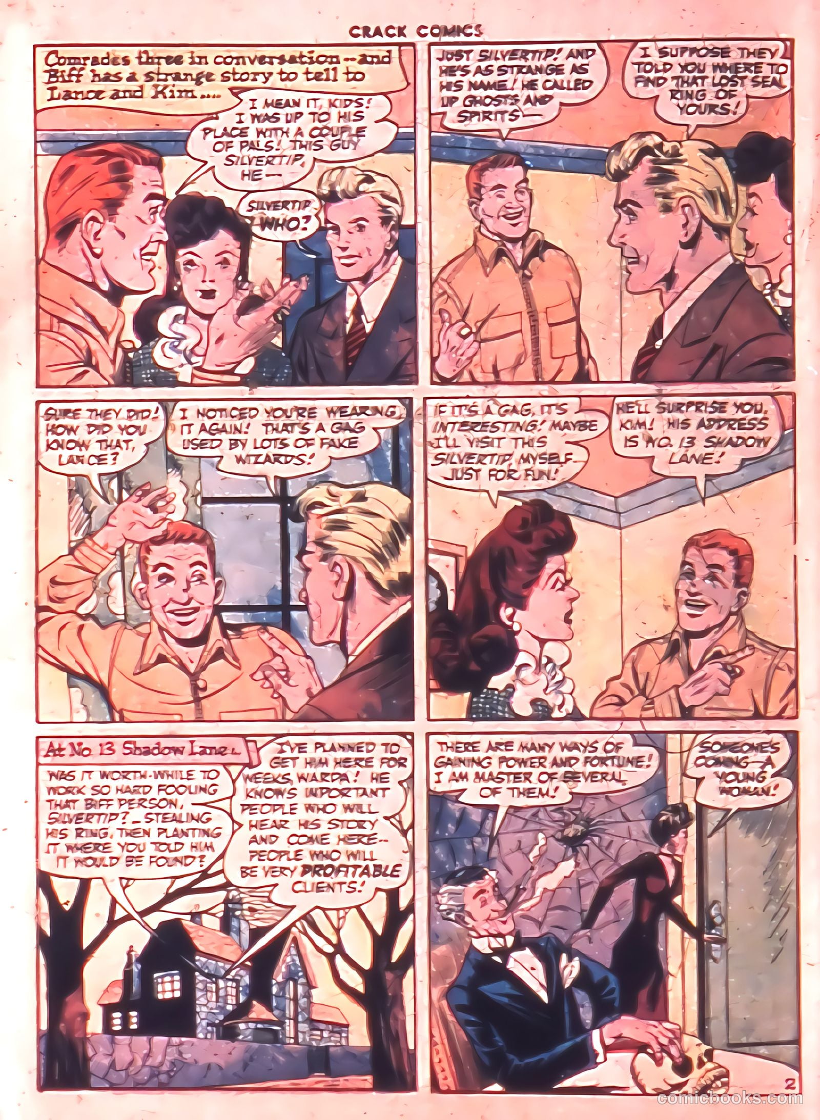 Crack Comics #44 (1946) — page 4