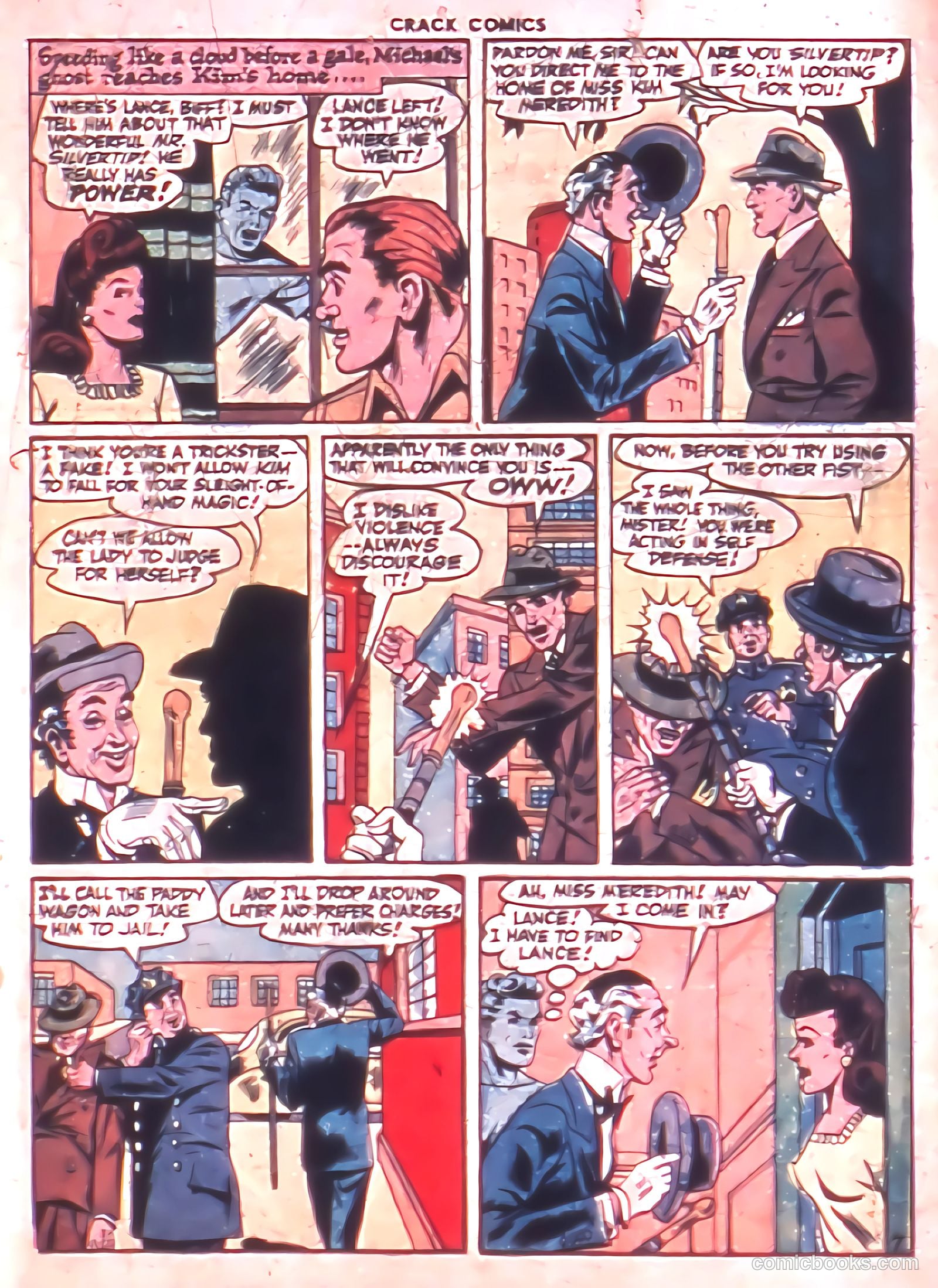 Crack Comics #44 (1946) — page 9