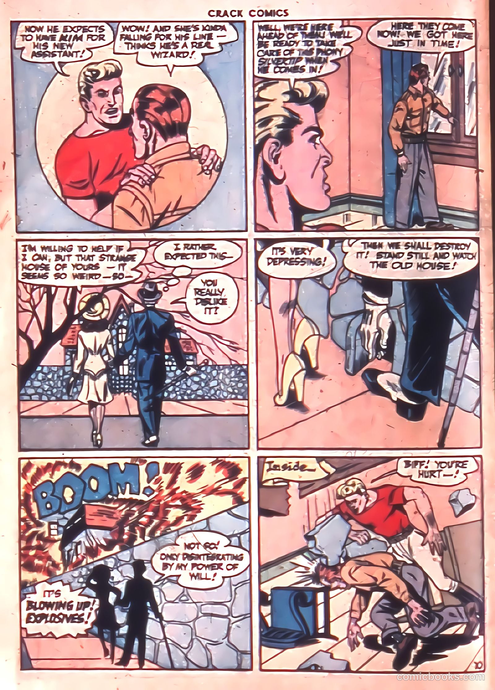 Crack Comics #44 (1946) — page 12