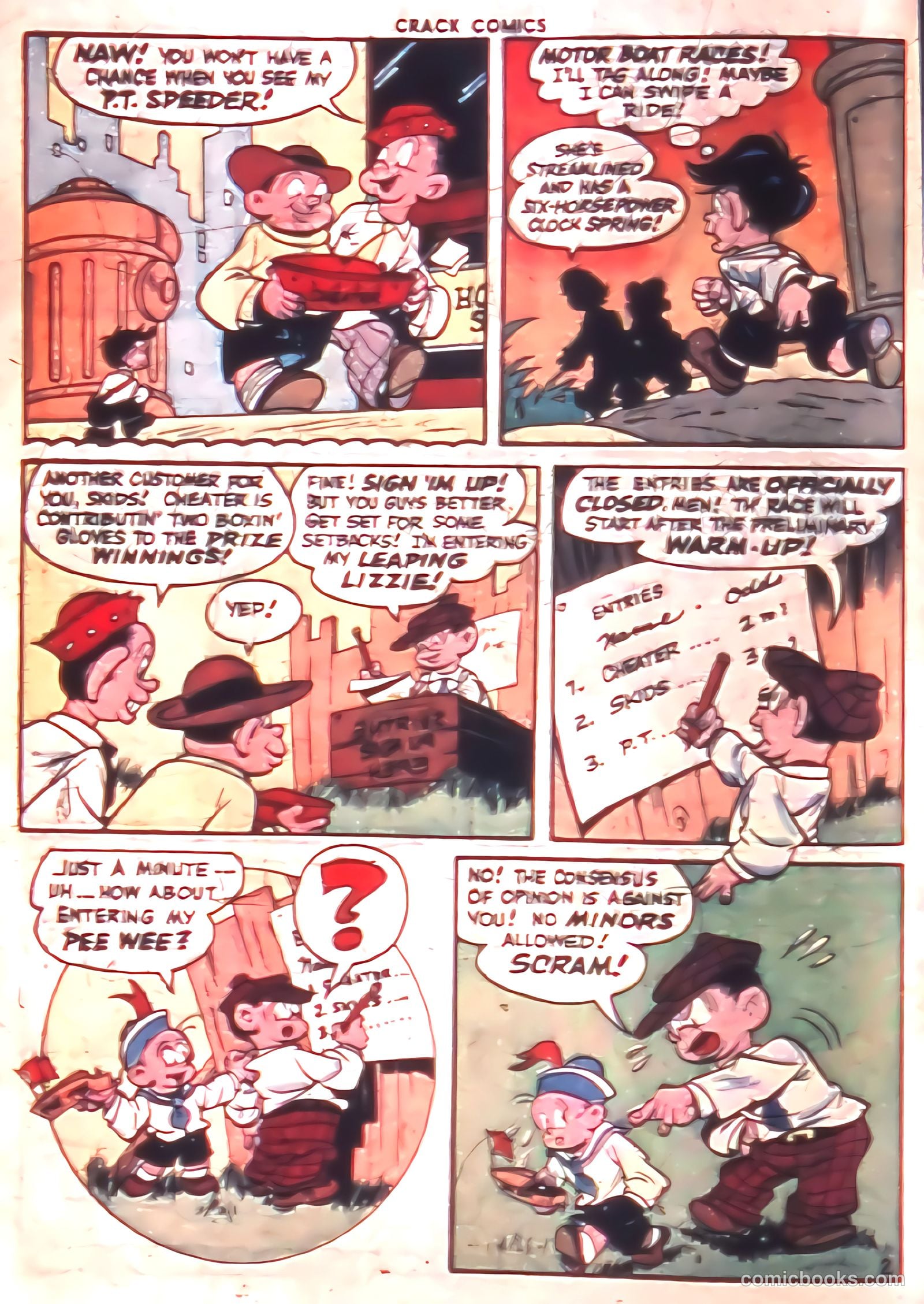 Crack Comics #44 (1946) — page 20
