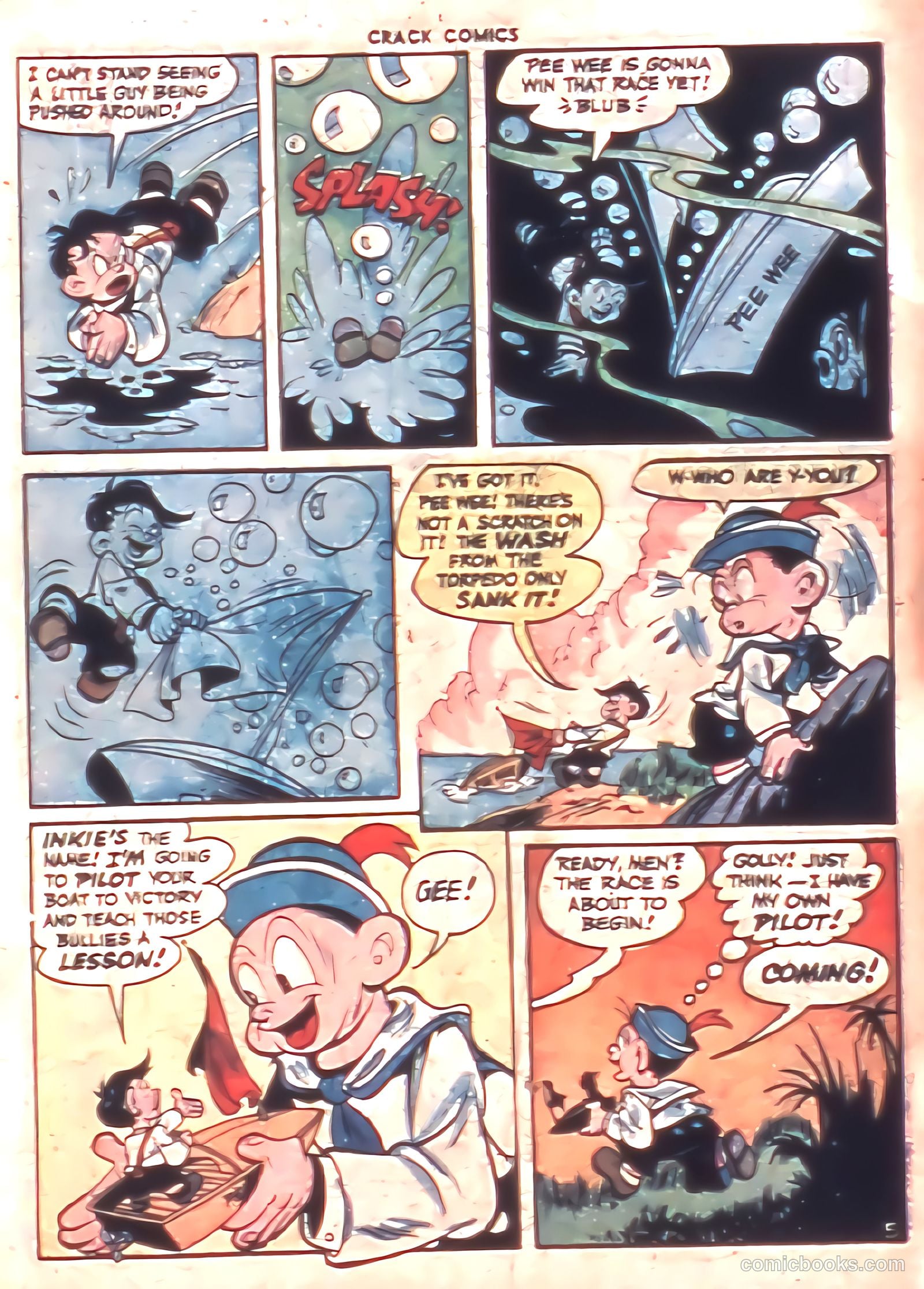 Crack Comics #44 (1946) — page 23