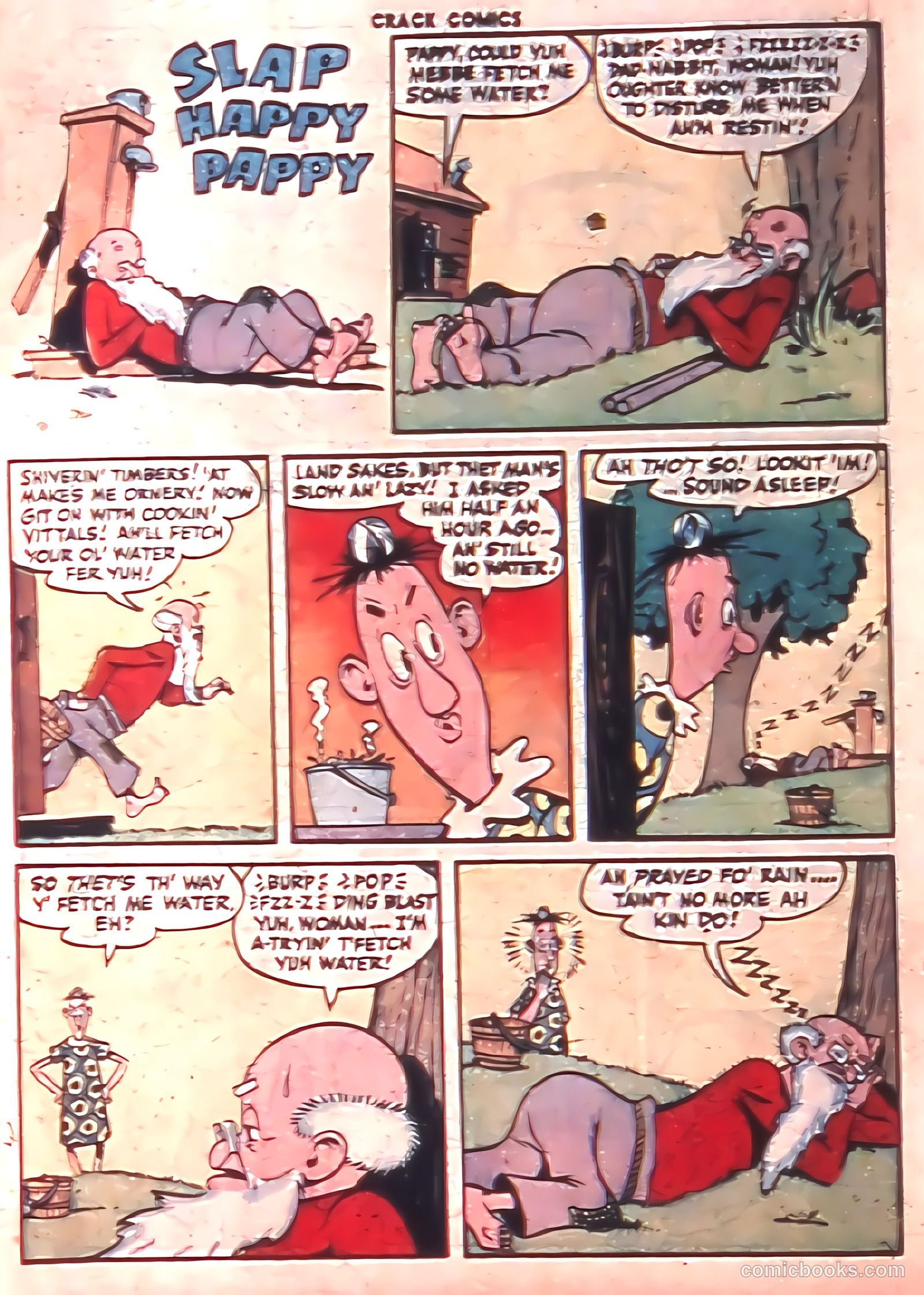 Crack Comics #44 (1946) — page 36