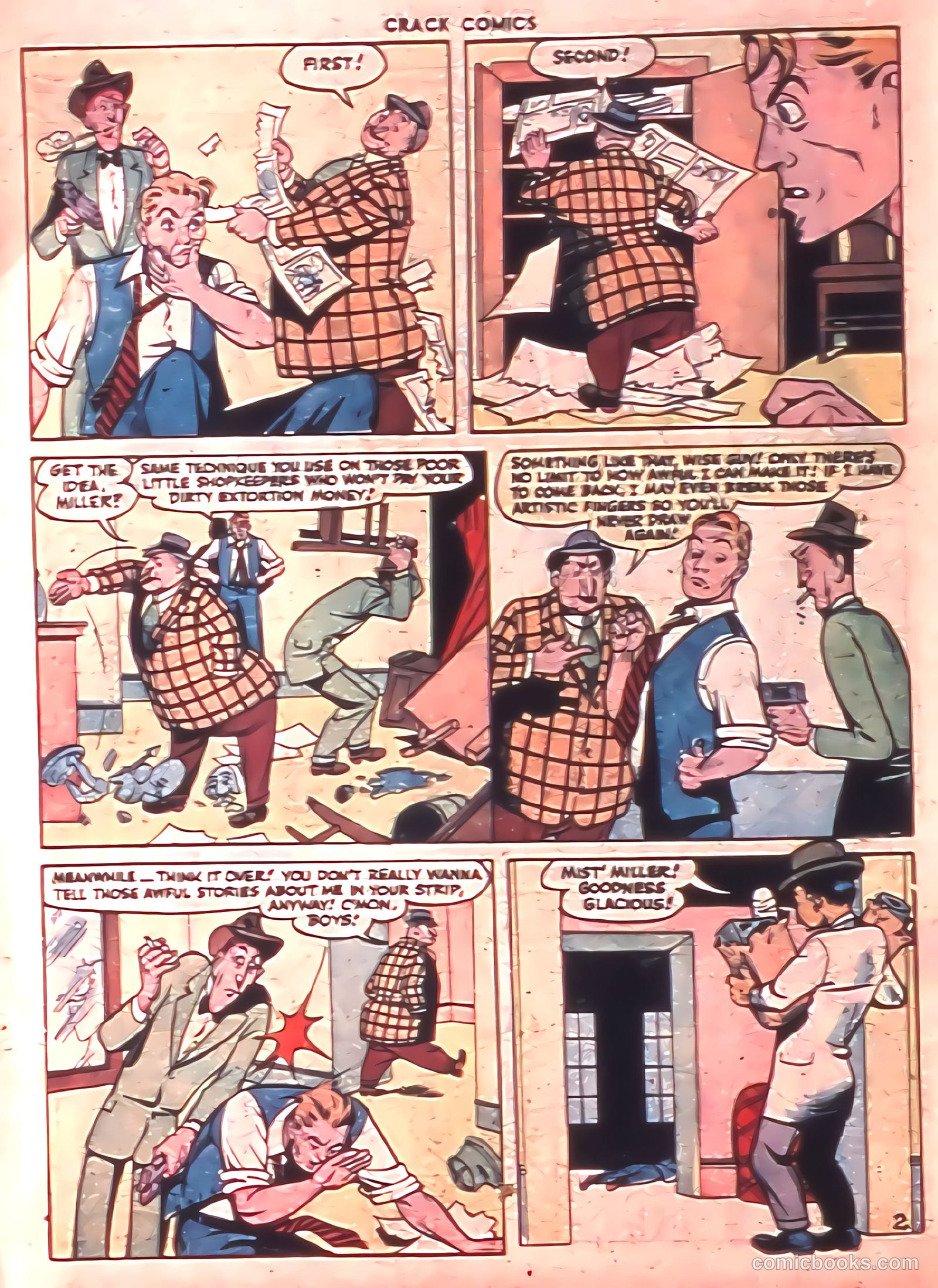 Crack Comics #44 (1946) — page 38
