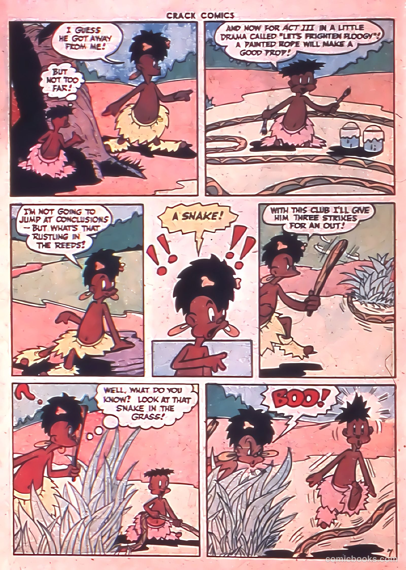 Crack Comics #44 (1946) — page 50