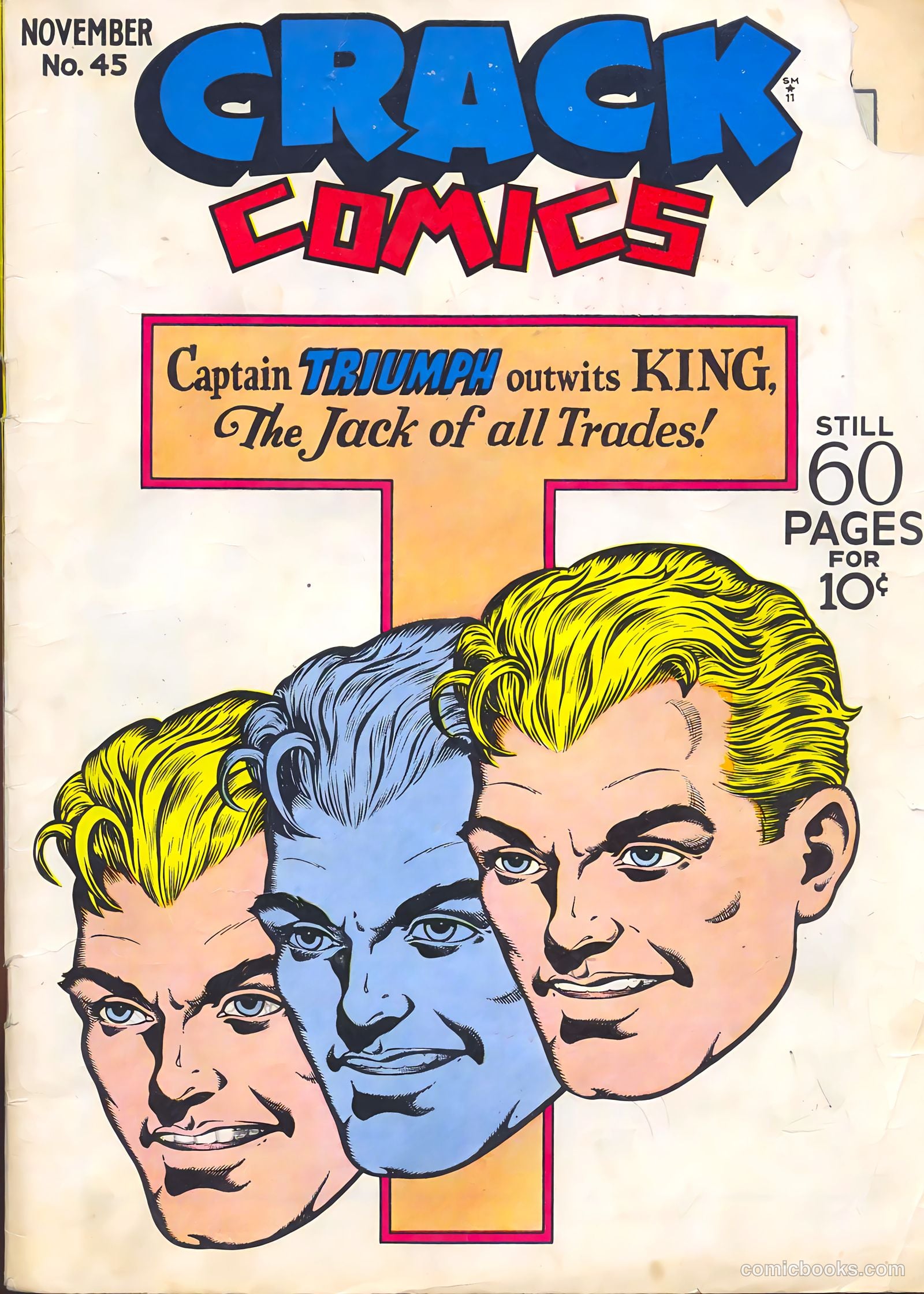 Crack Comics #45 (1946) — page 1