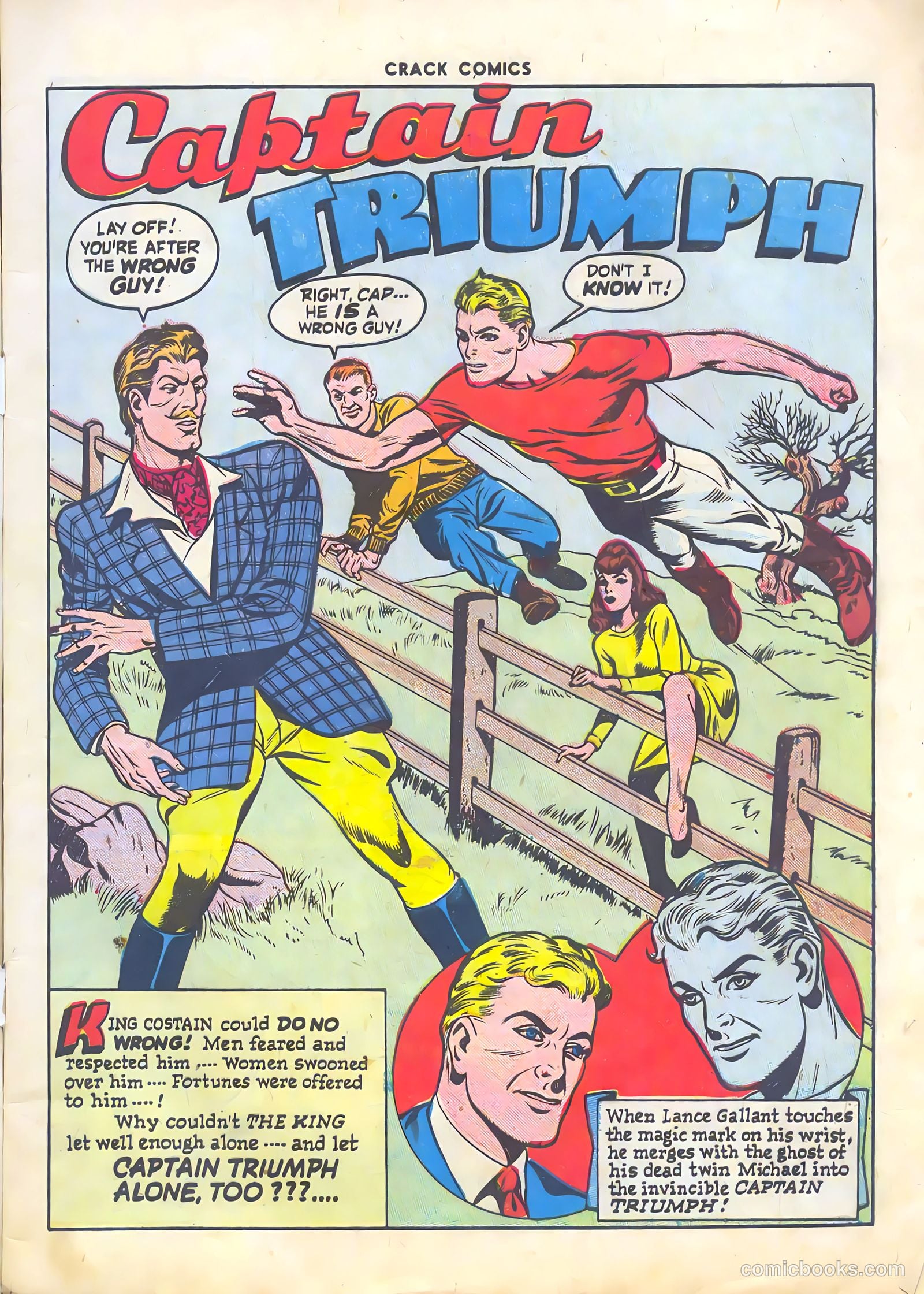 Crack Comics #45 (1946) — page 3