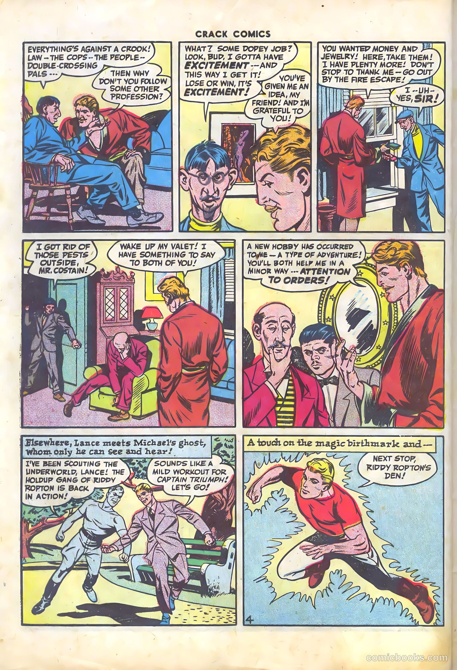 Crack Comics #45 (1946) — page 6