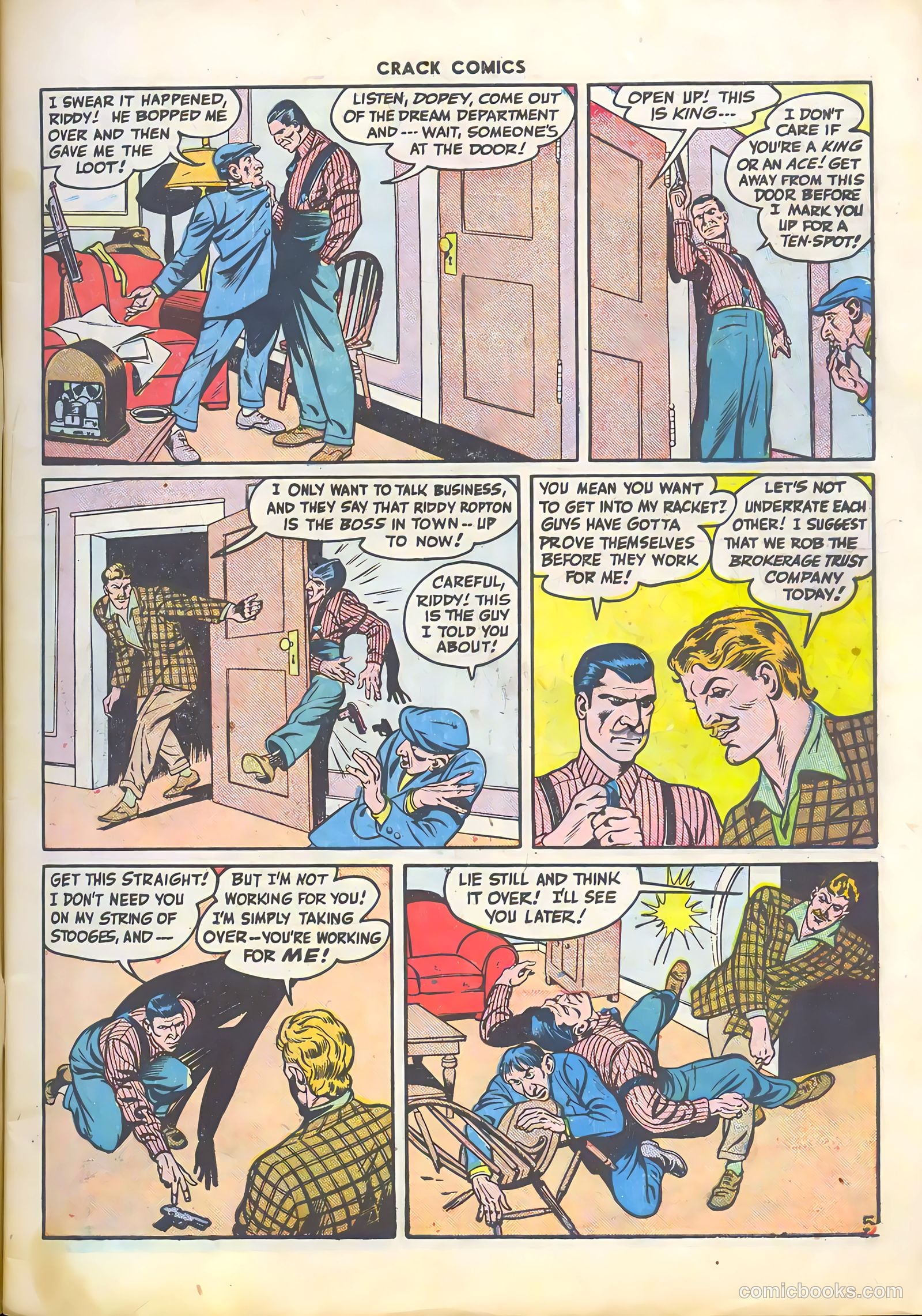 Crack Comics #45 (1946) — page 7