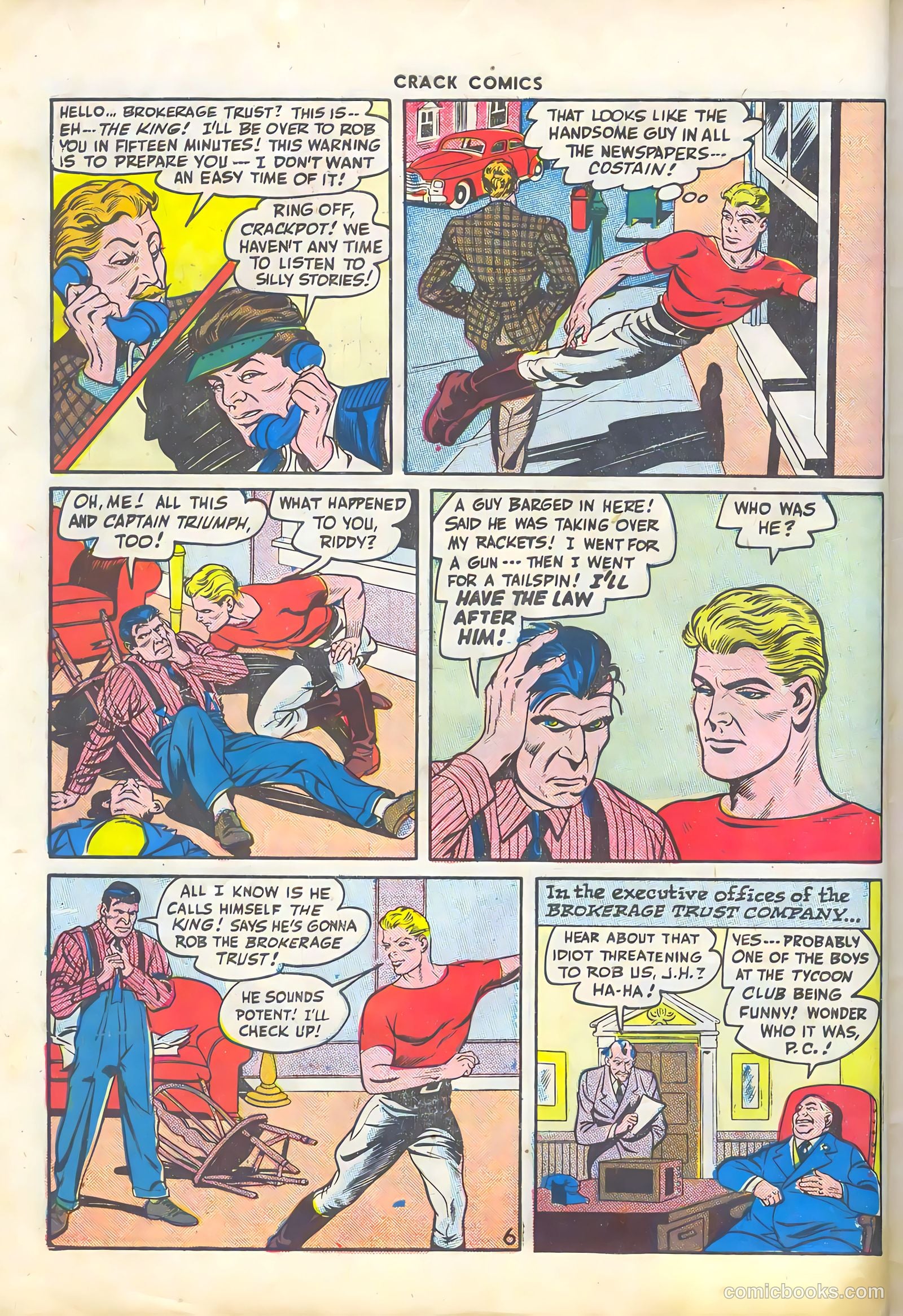 Crack Comics #45 (1946) — page 8