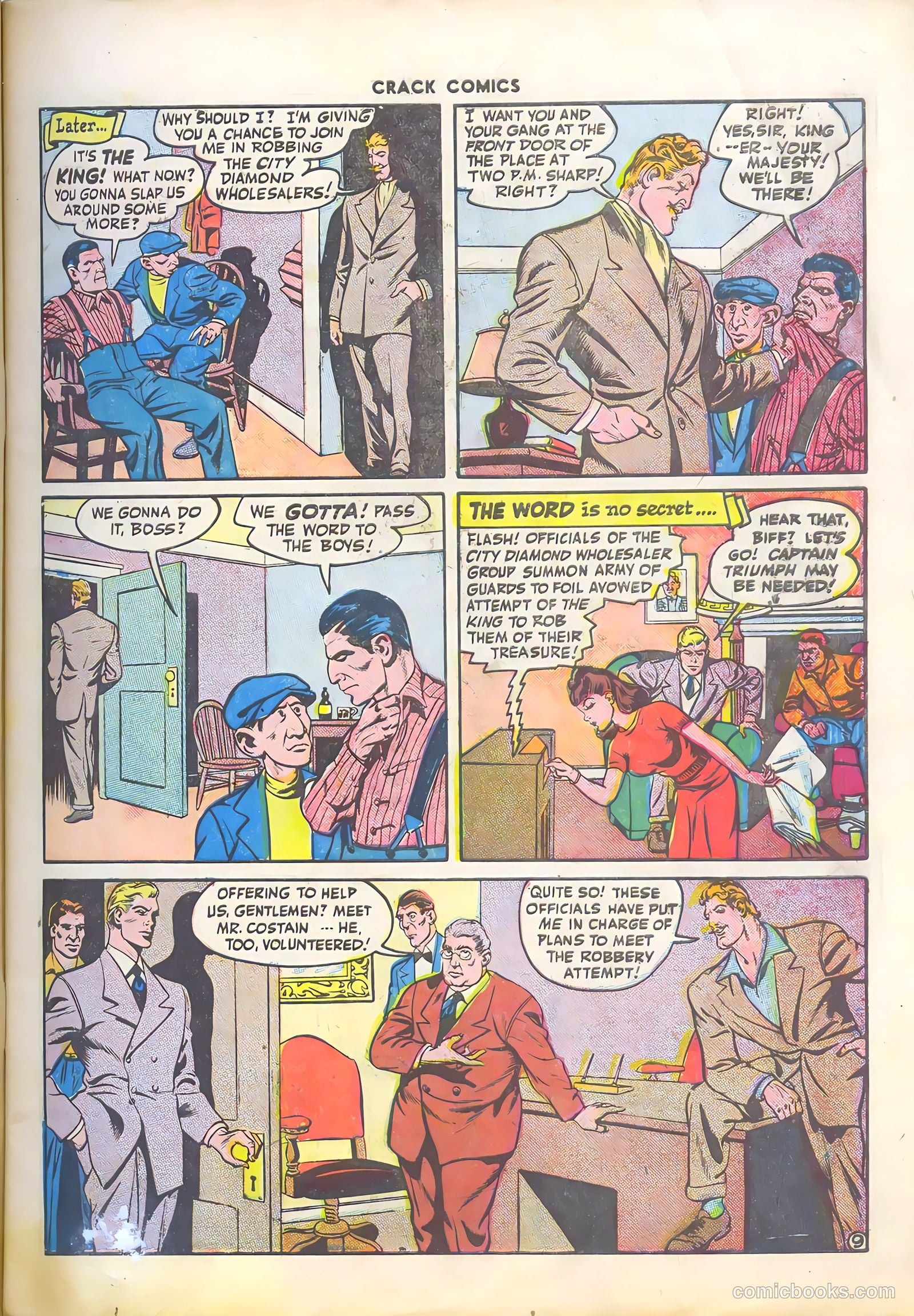 Crack Comics #45 (1946) — page 11