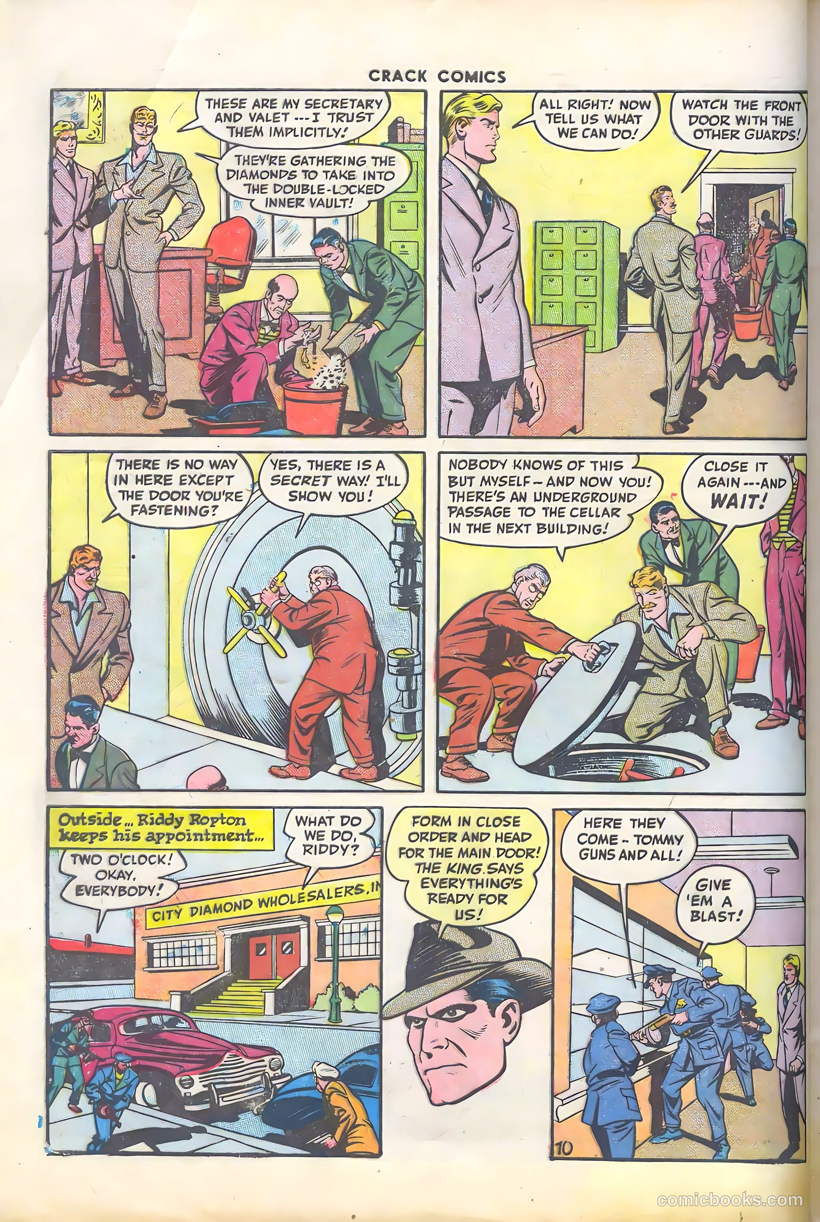 Crack Comics #45 (1946) — page 12