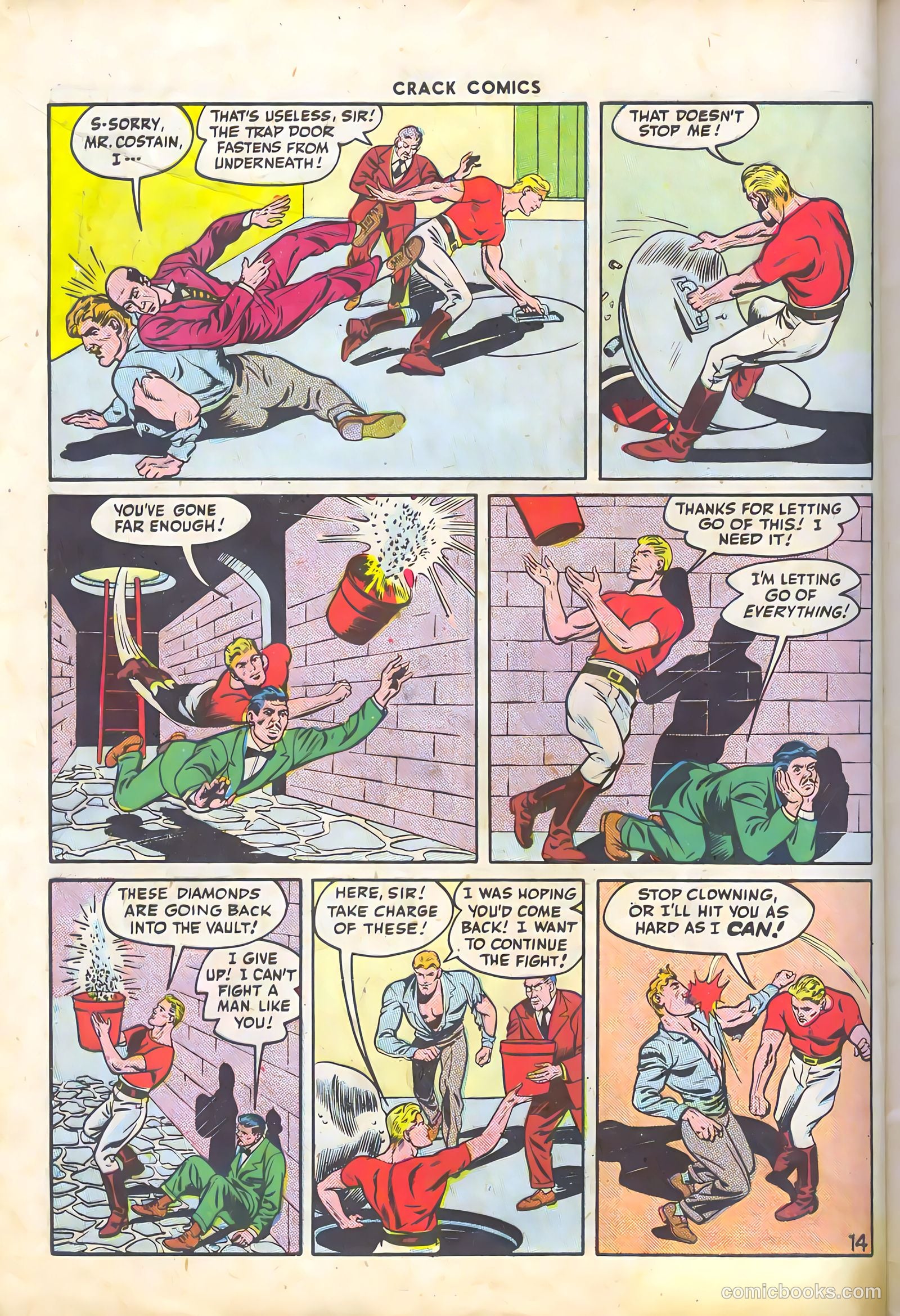 Crack Comics #45 (1946) — page 16