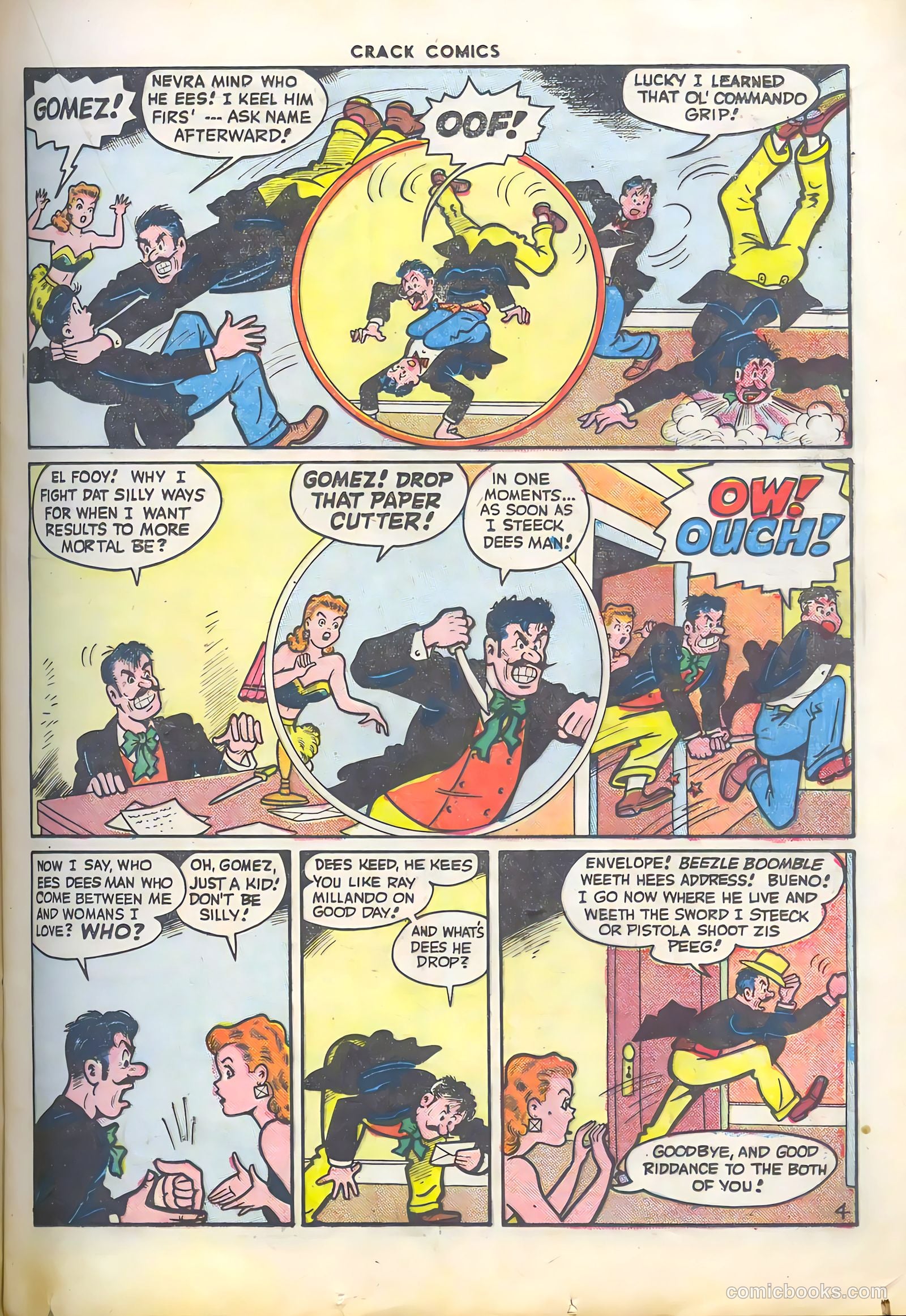 Crack Comics #45 (1946) — page 21
