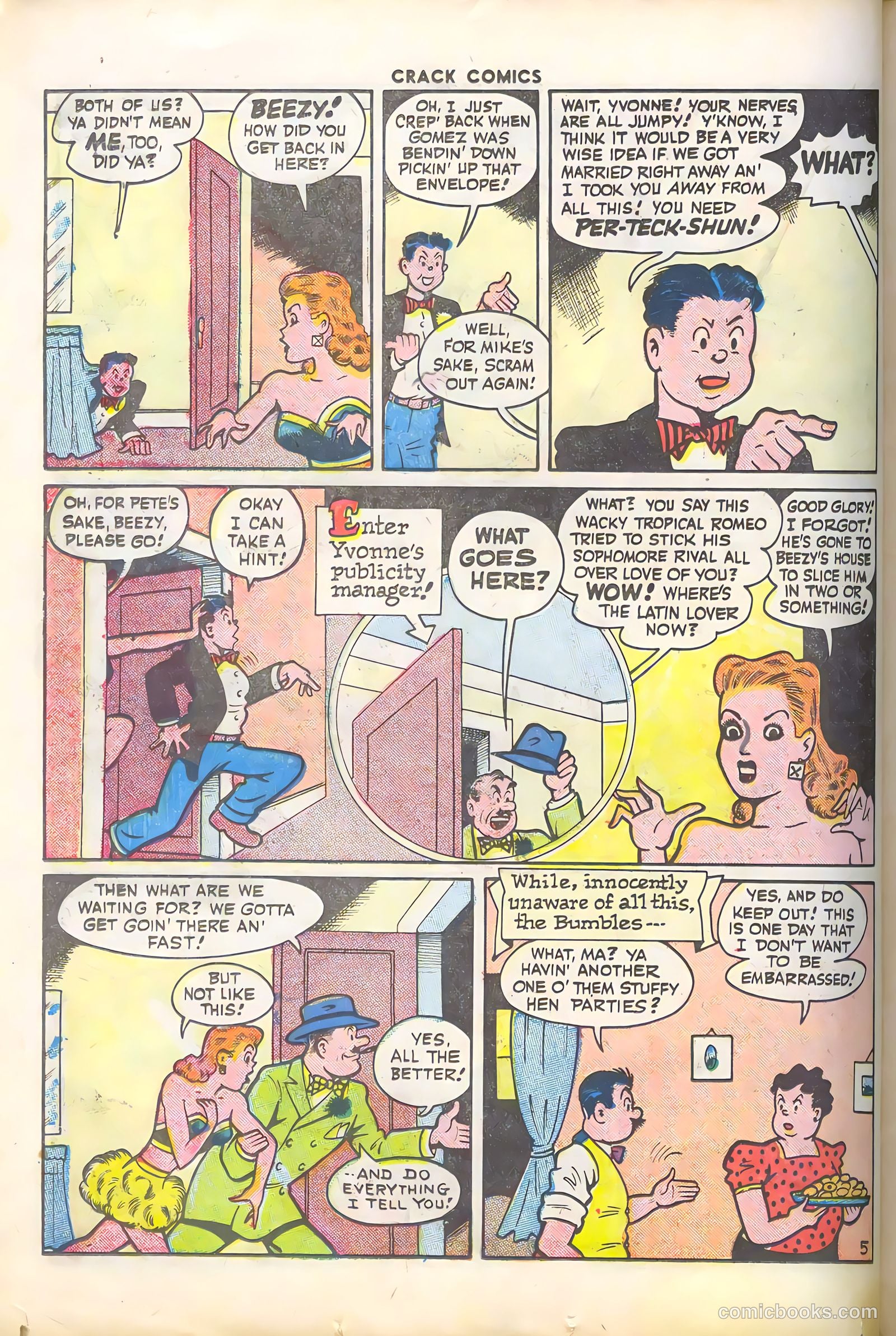 Crack Comics #45 (1946) — page 22