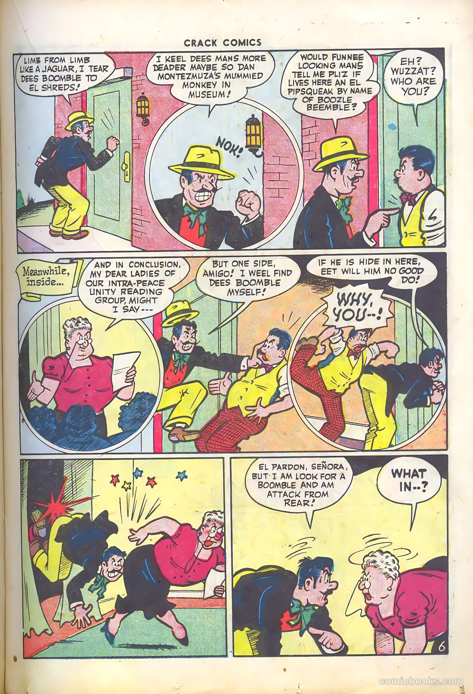 Crack Comics #45 (1946) — page 23