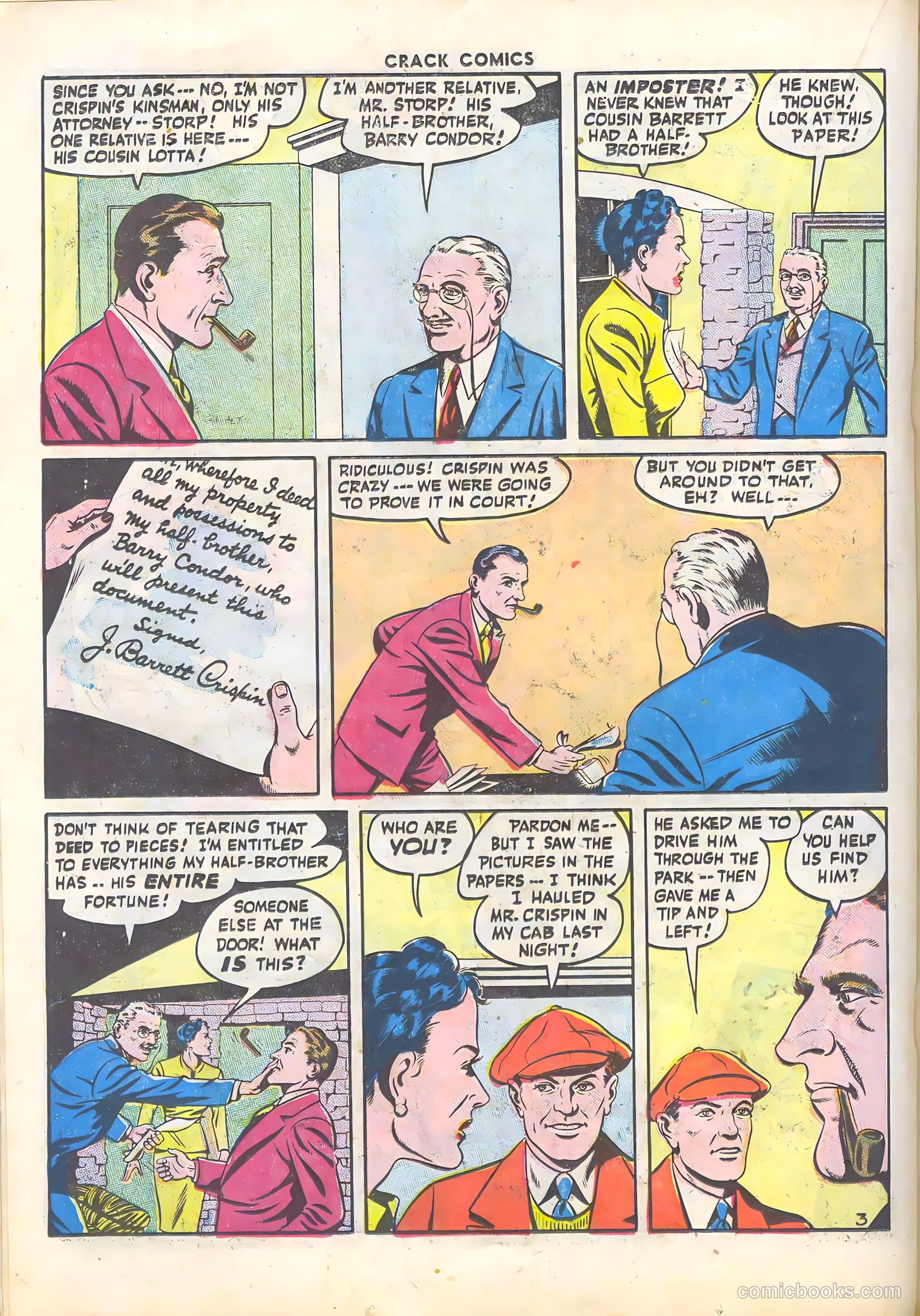Crack Comics #45 (1946) — page 32