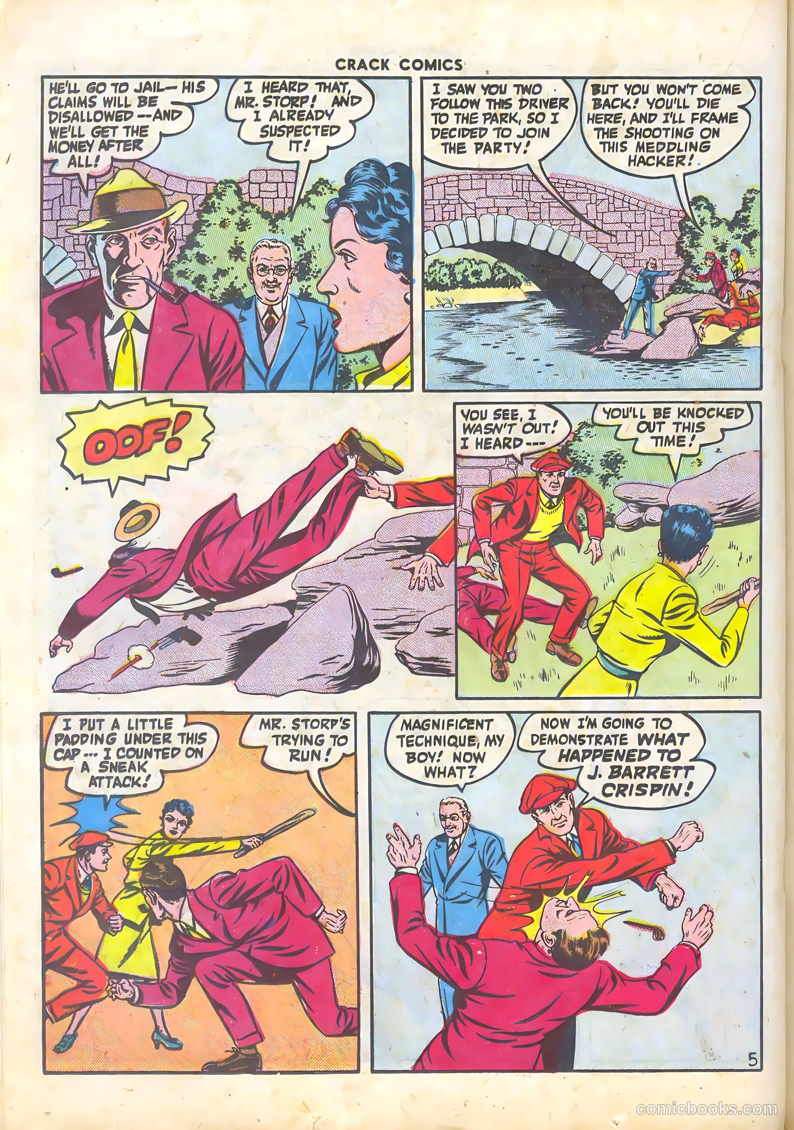 Crack Comics #45 (1946) — page 34