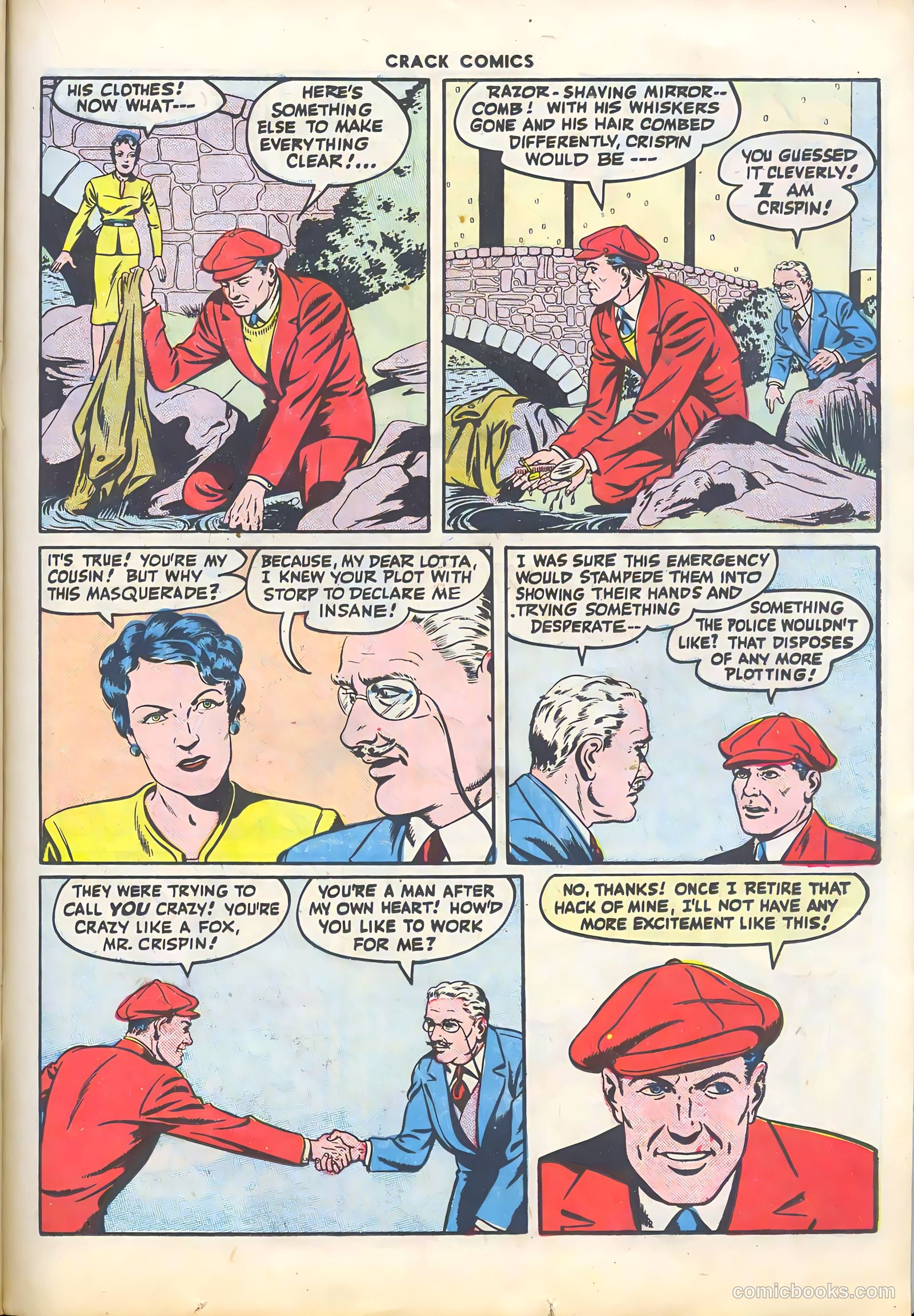 Crack Comics #45 (1946) — page 35
