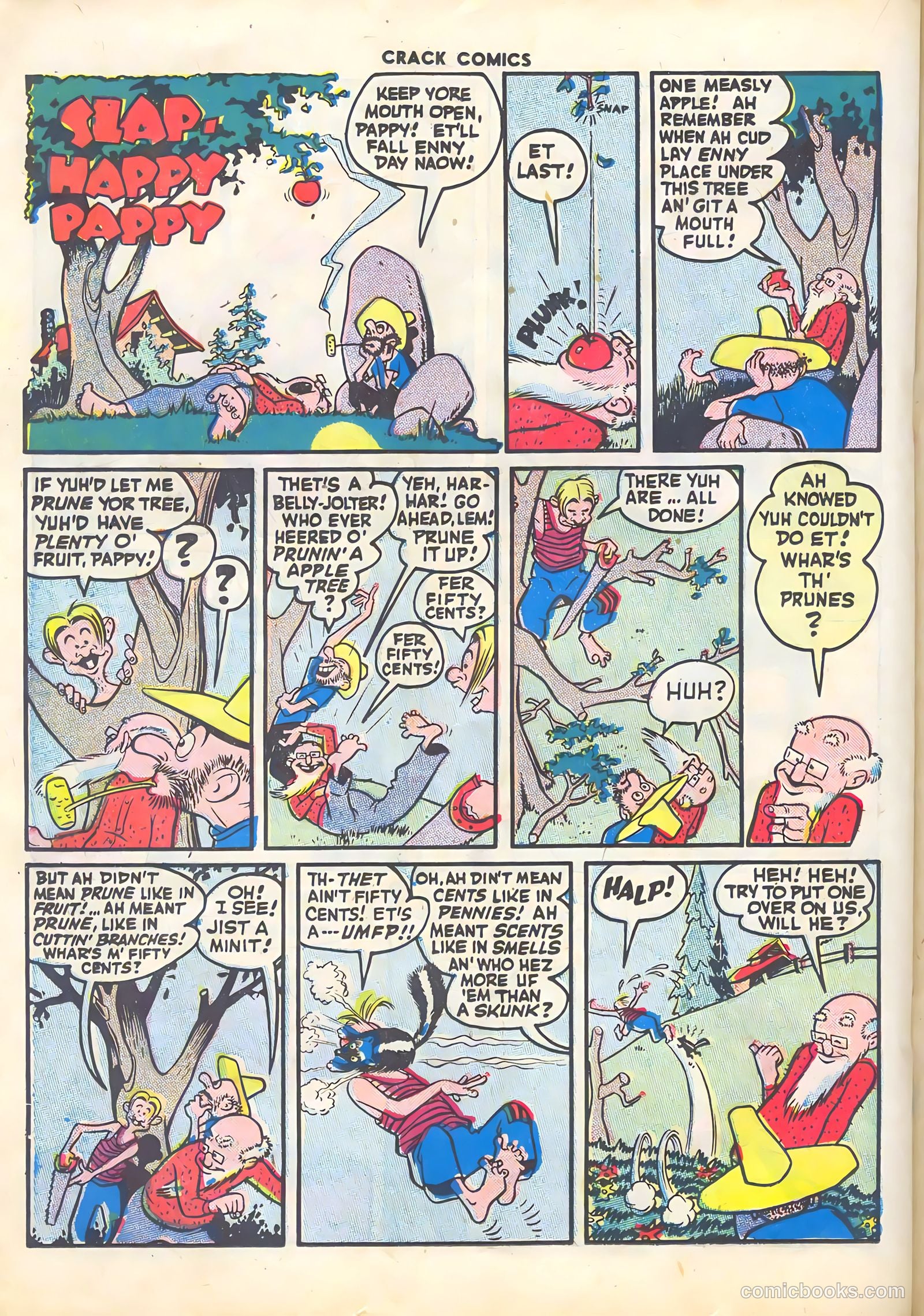 Crack Comics #45 (1946) — page 36