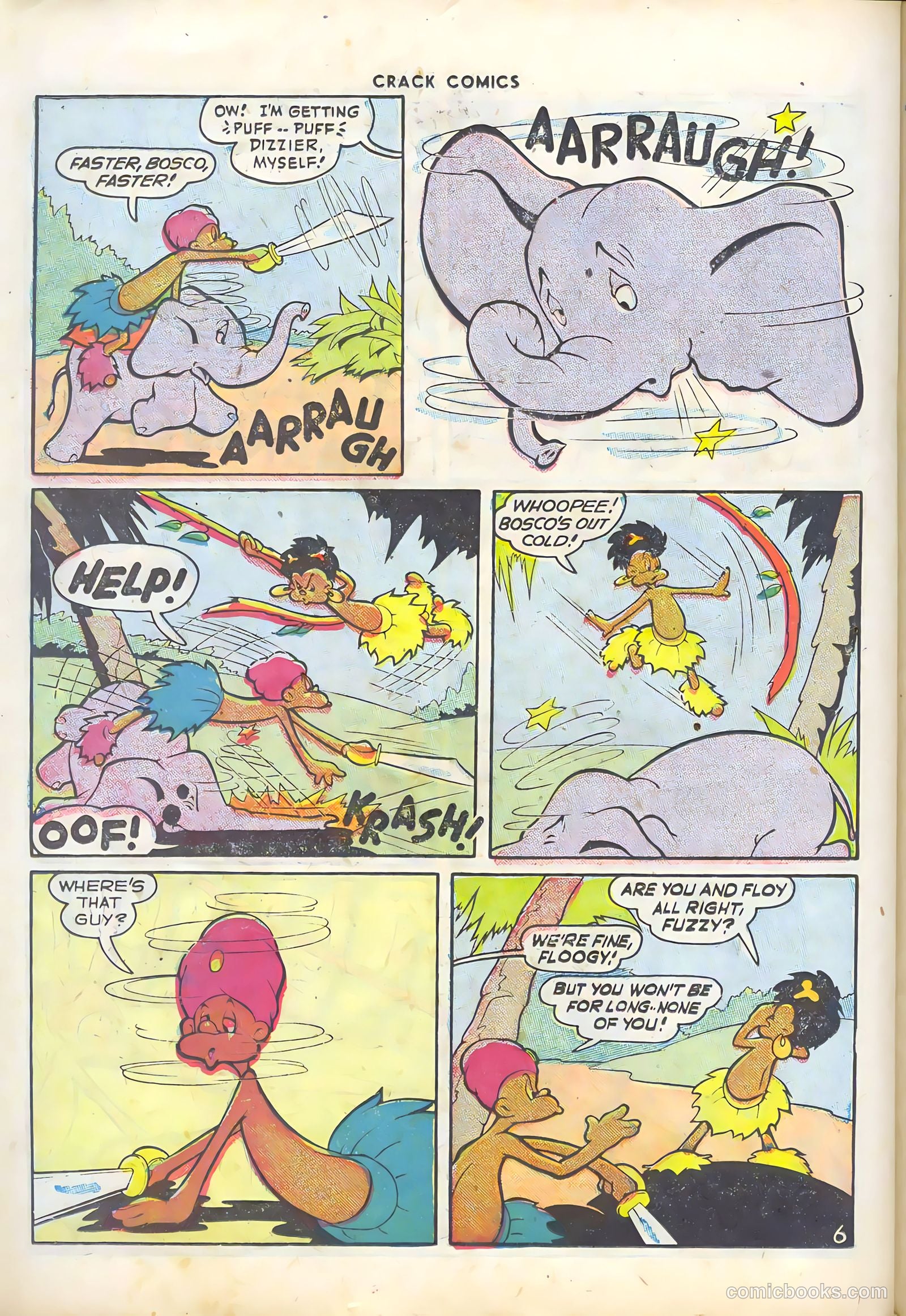 Crack Comics #45 (1946) — page 42