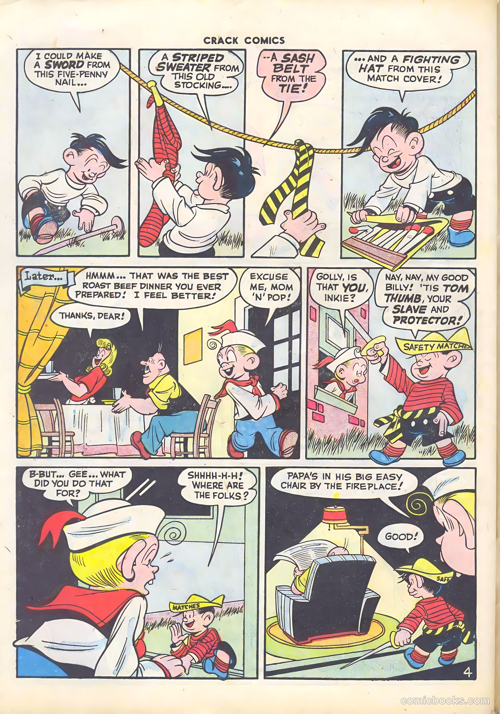 Crack Comics #45 (1946) — page 54