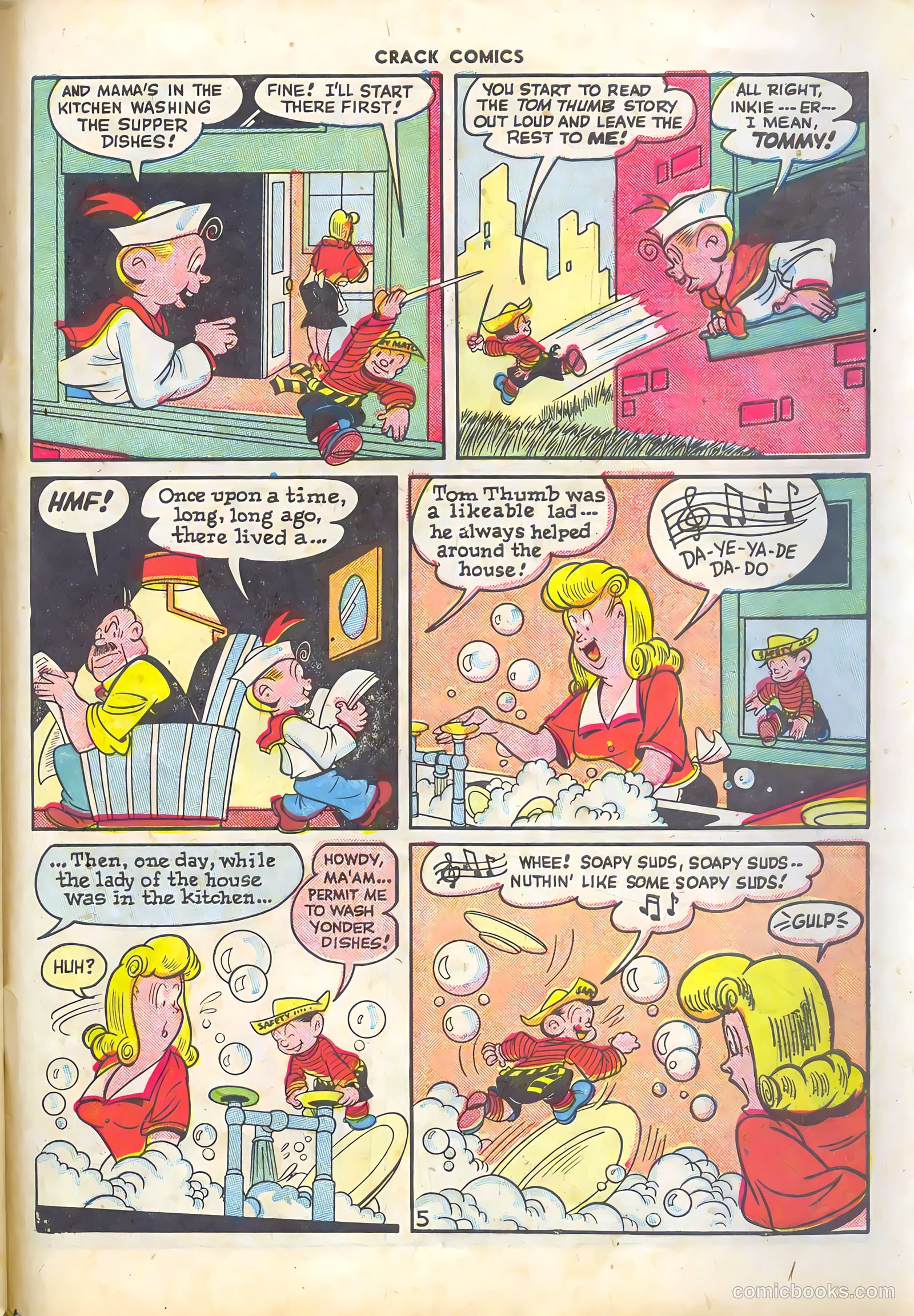 Crack Comics #45 (1946) — page 55