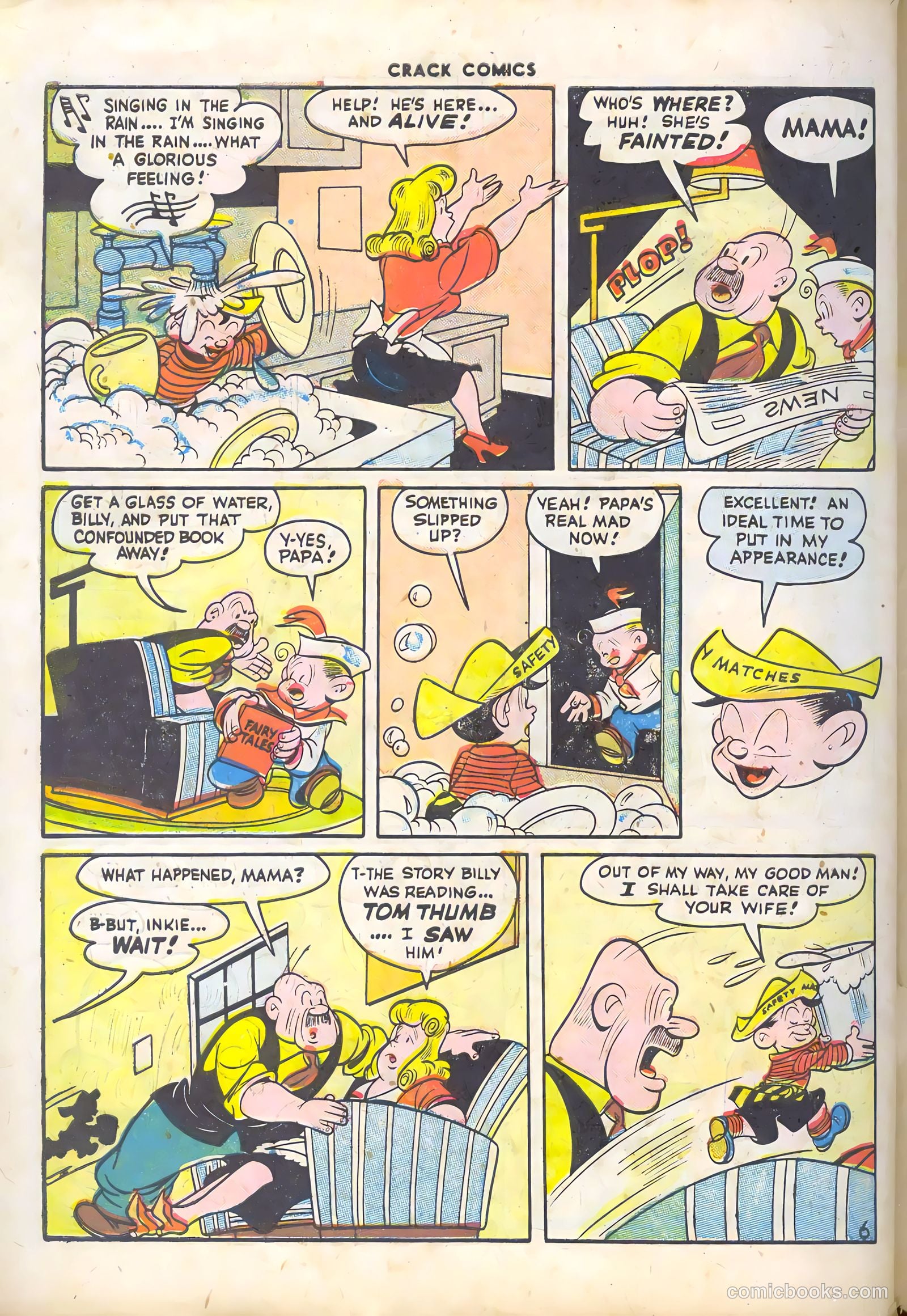 Crack Comics #45 (1946) — page 56