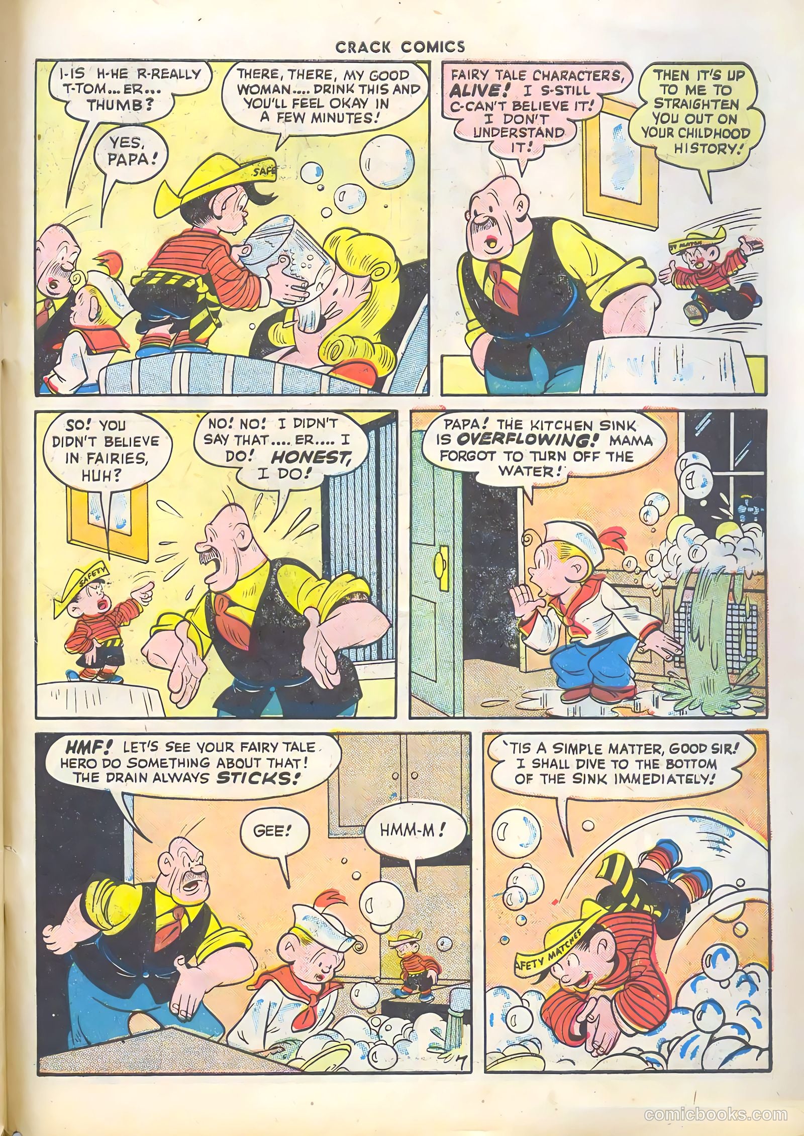 Crack Comics #45 (1946) — page 57