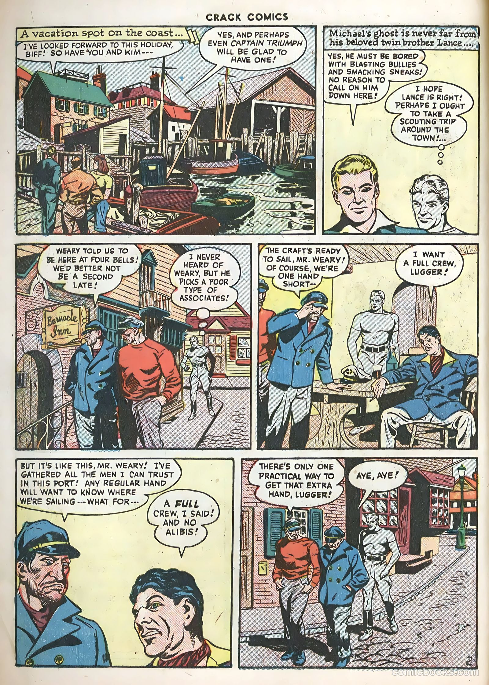 Crack Comics #46 (1947) — page 4