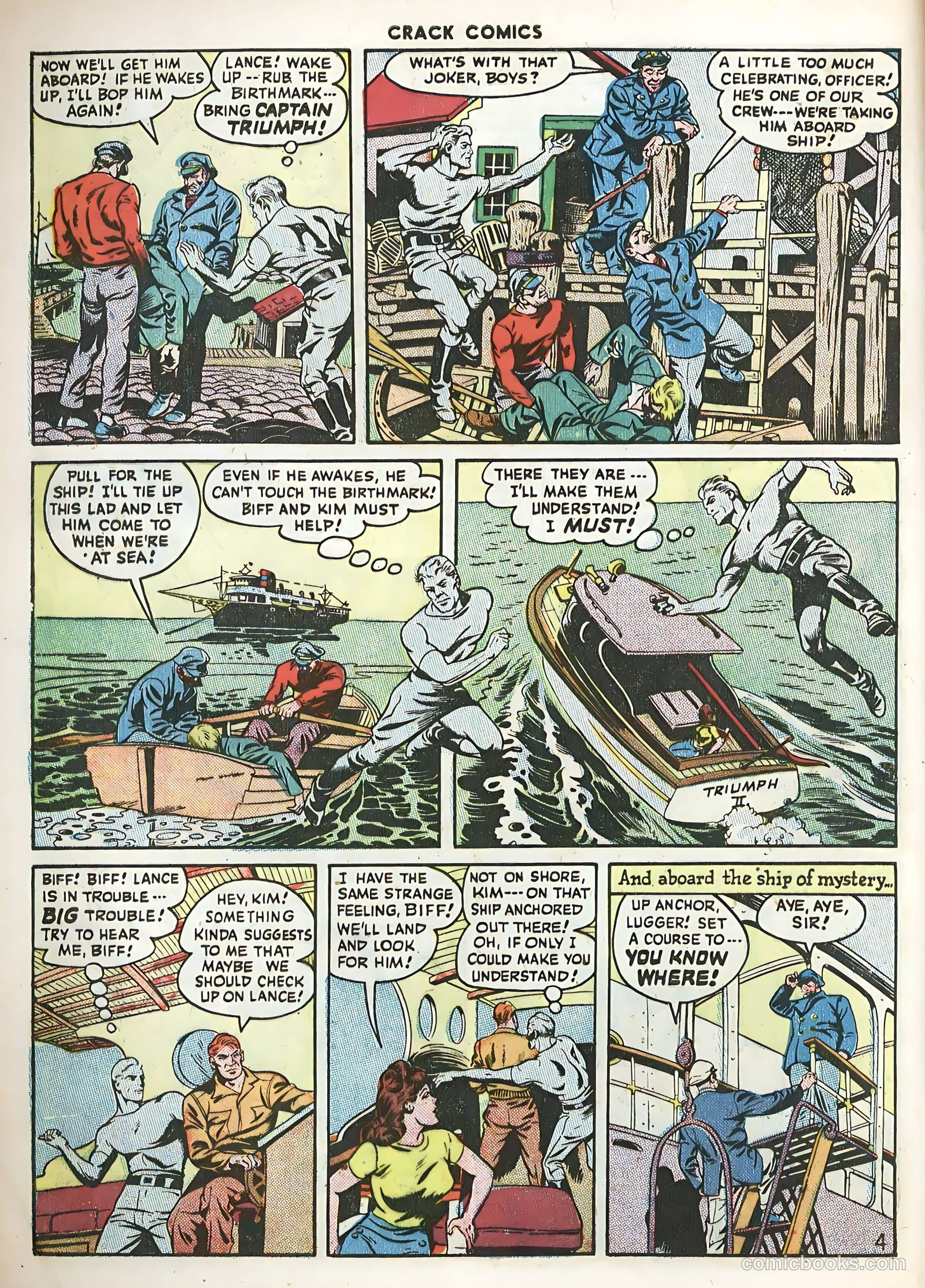 Crack Comics #46 (1947) — page 6