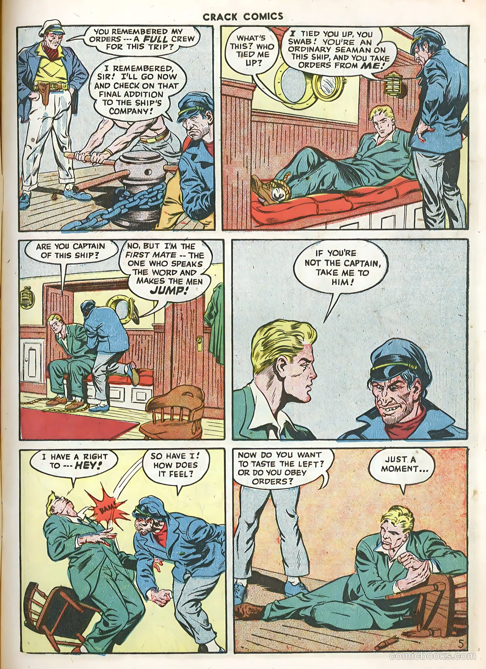 Crack Comics #46 (1947) — page 7
