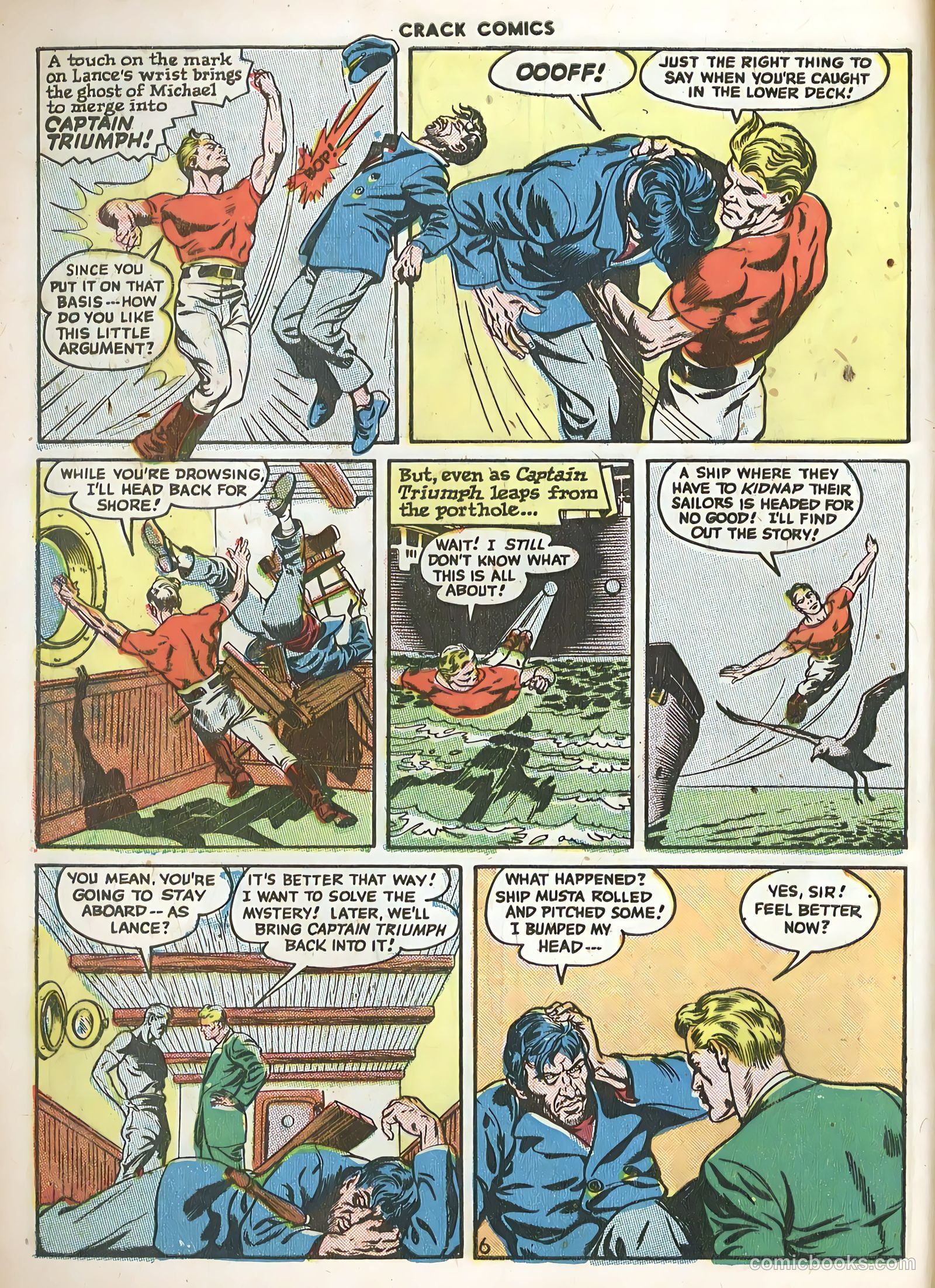 Crack Comics #46 (1947) — page 8
