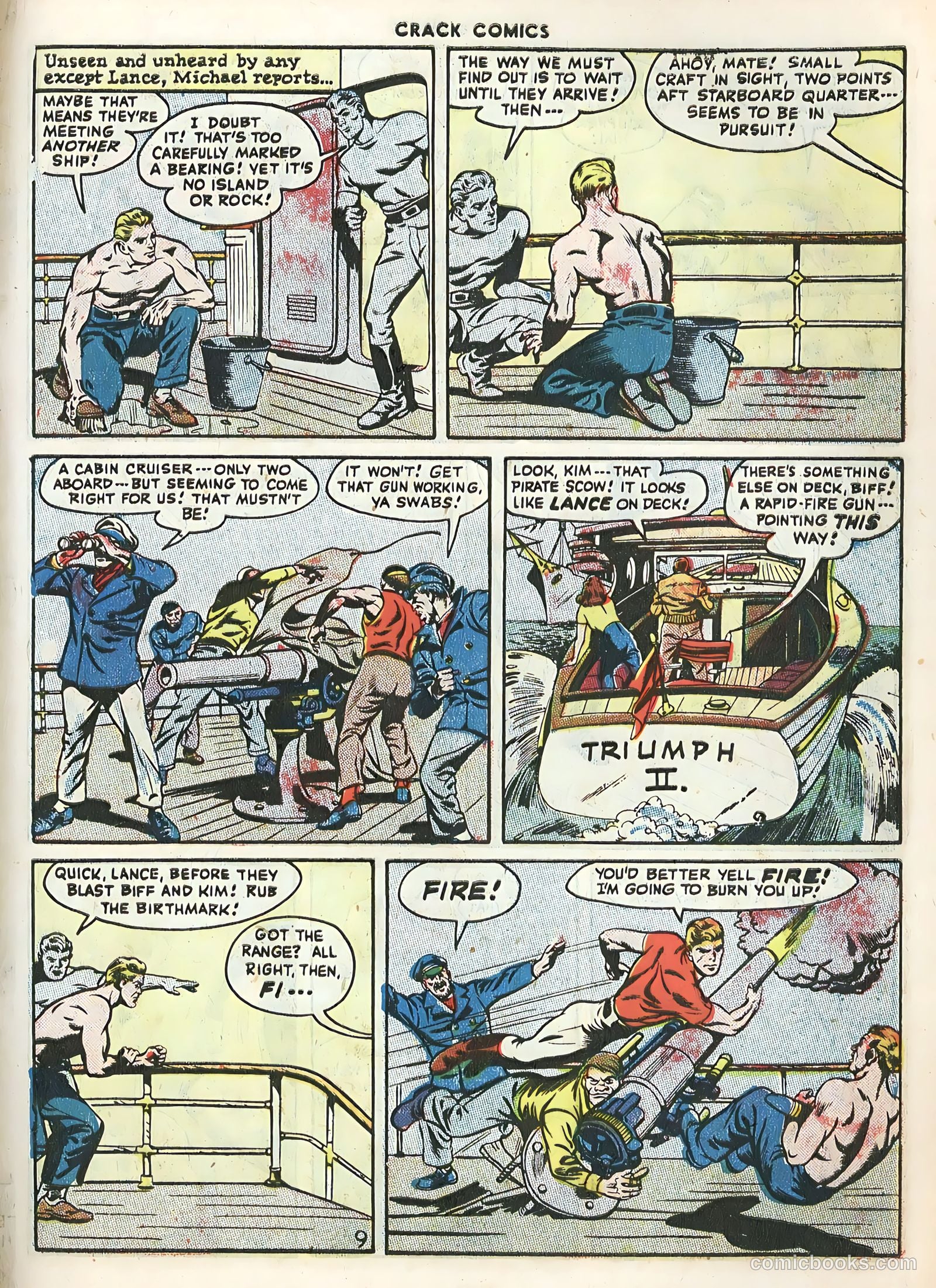 Crack Comics #46 (1947) — page 11