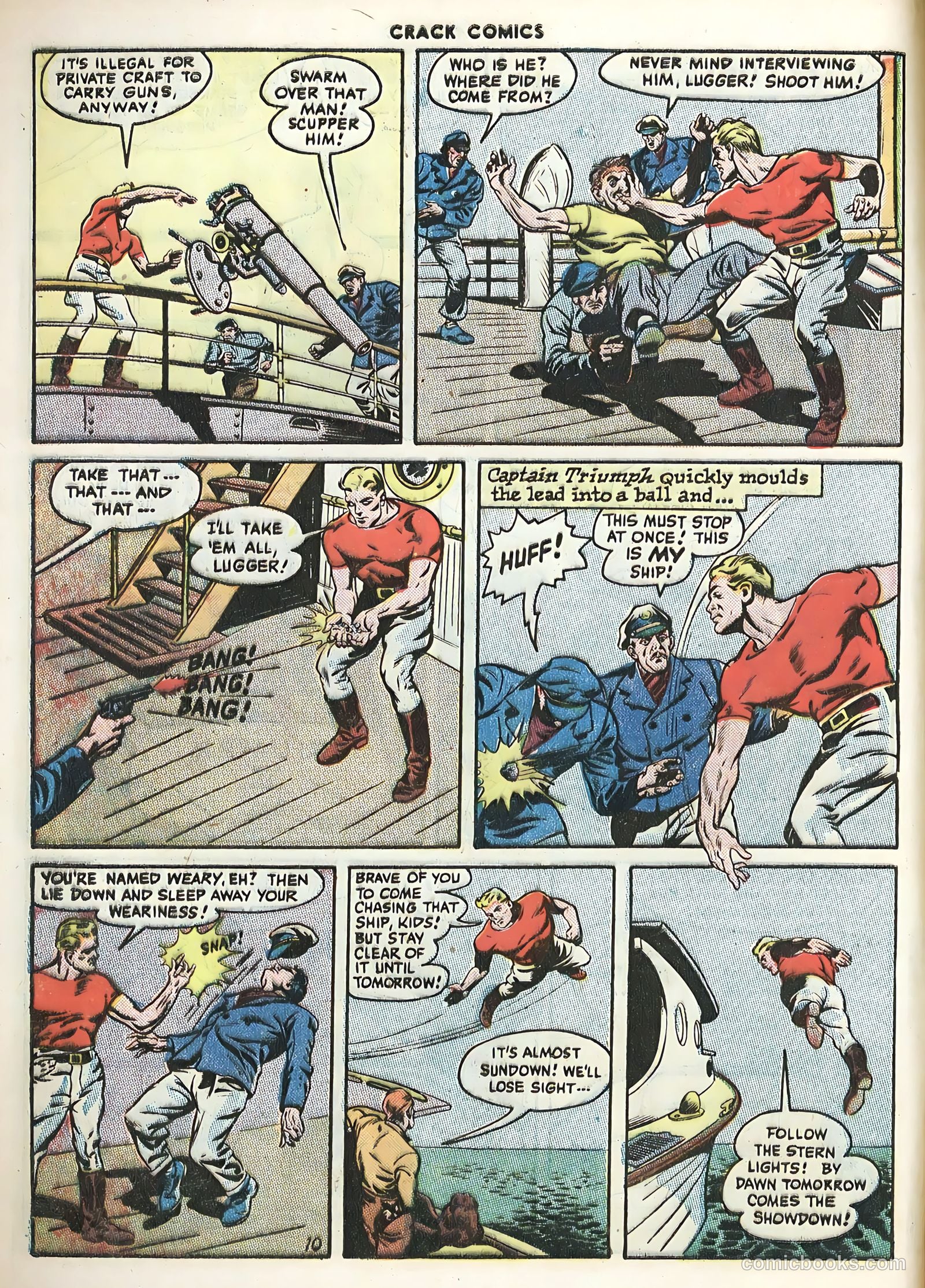 Crack Comics #46 (1947) — page 12