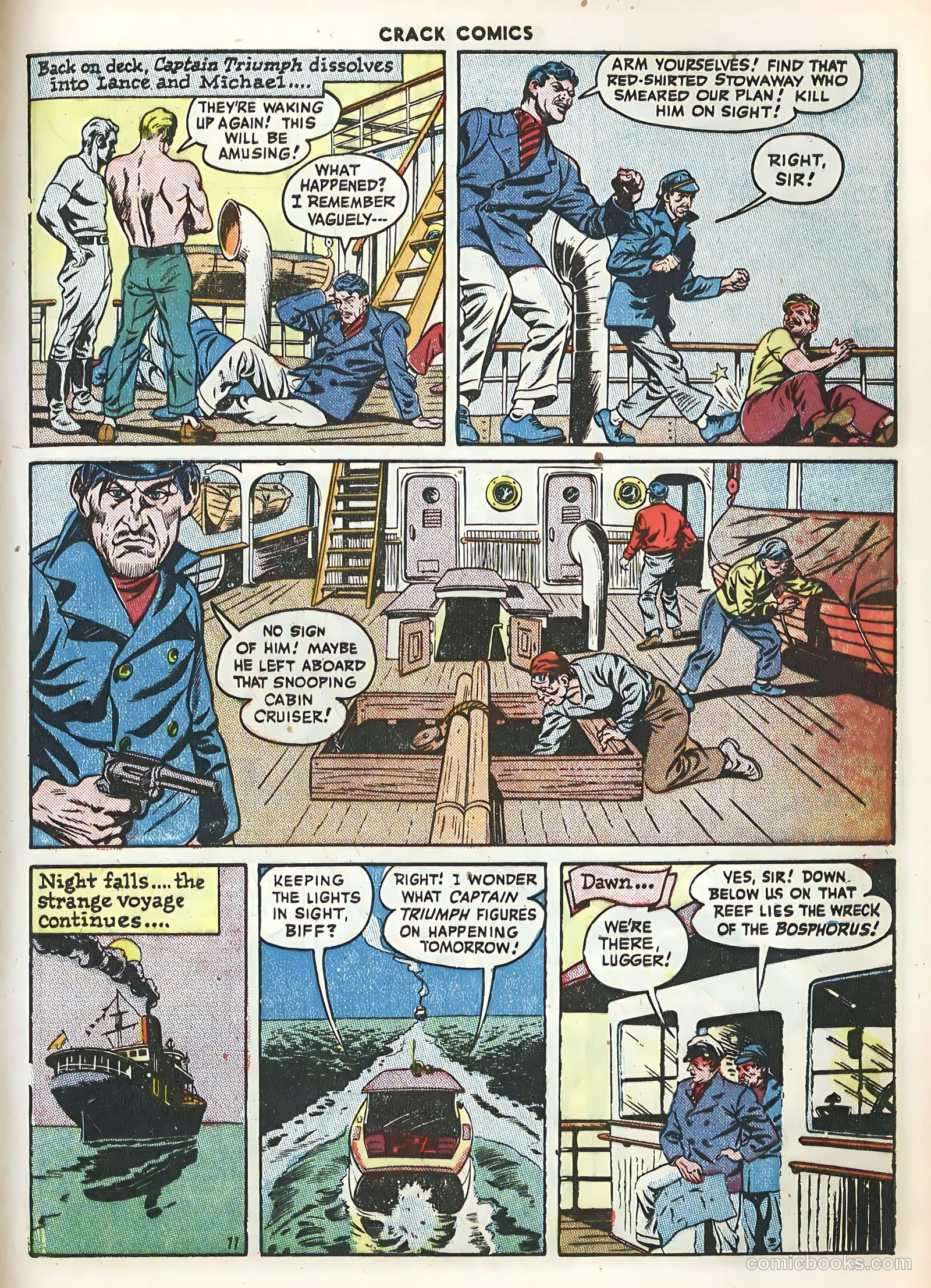 Crack Comics #46 (1947) — page 13