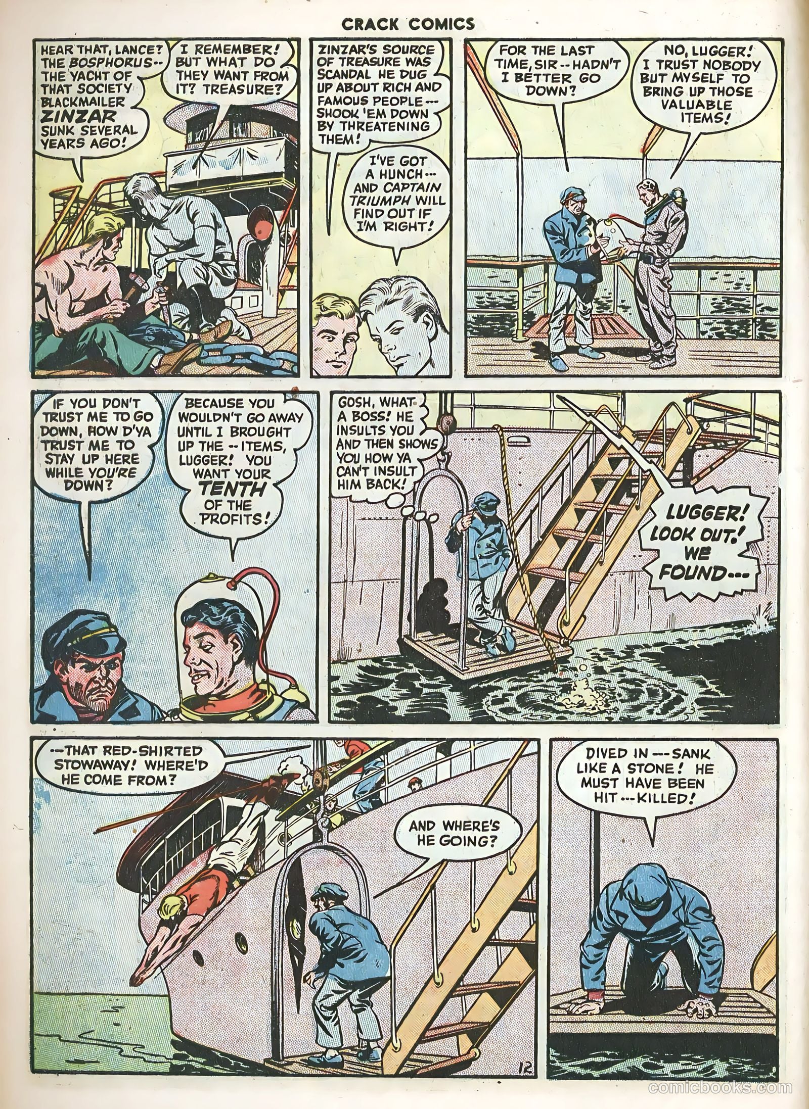 Crack Comics #46 (1947) — page 14